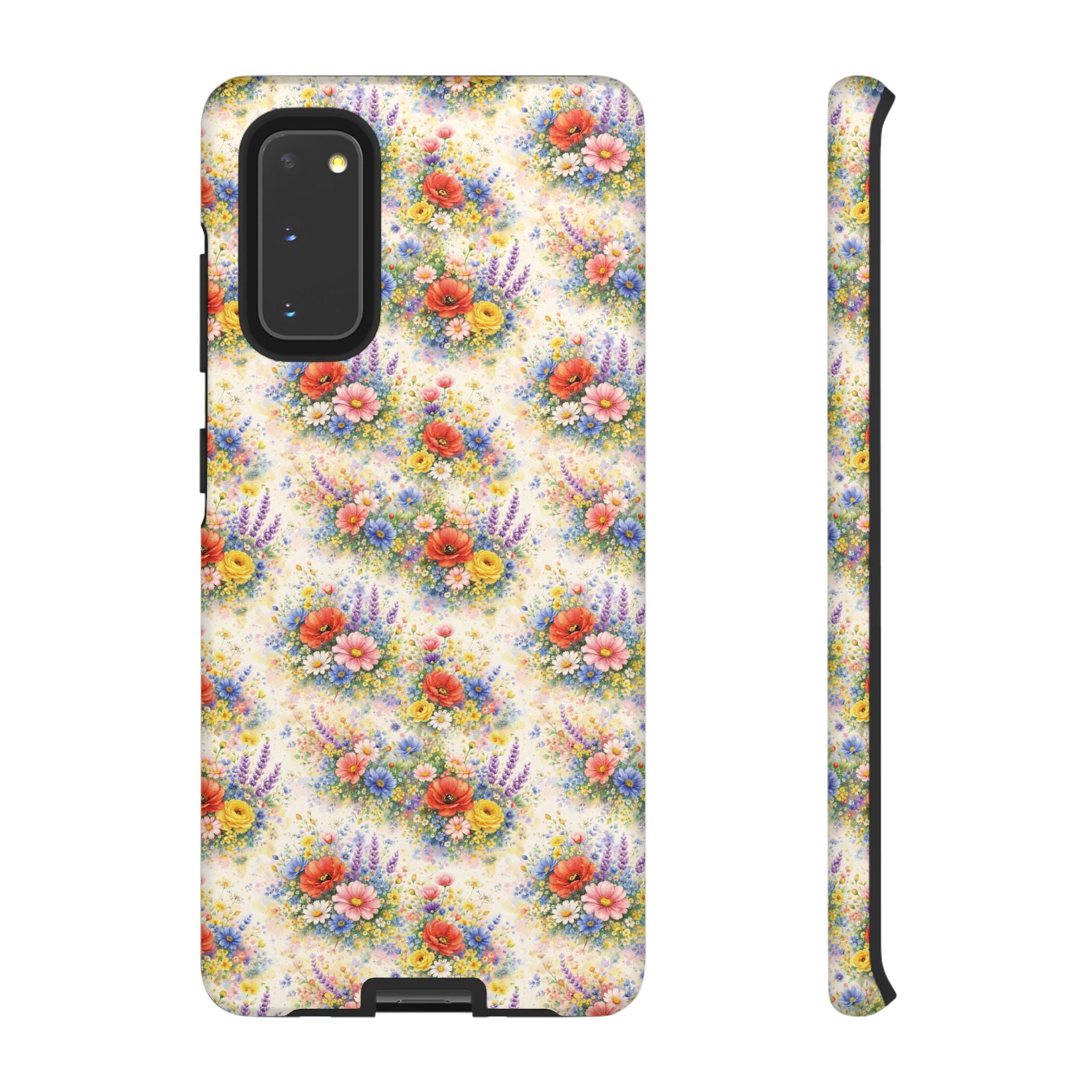 Watercolor Wildflowers Phone Case — Tough Cases
