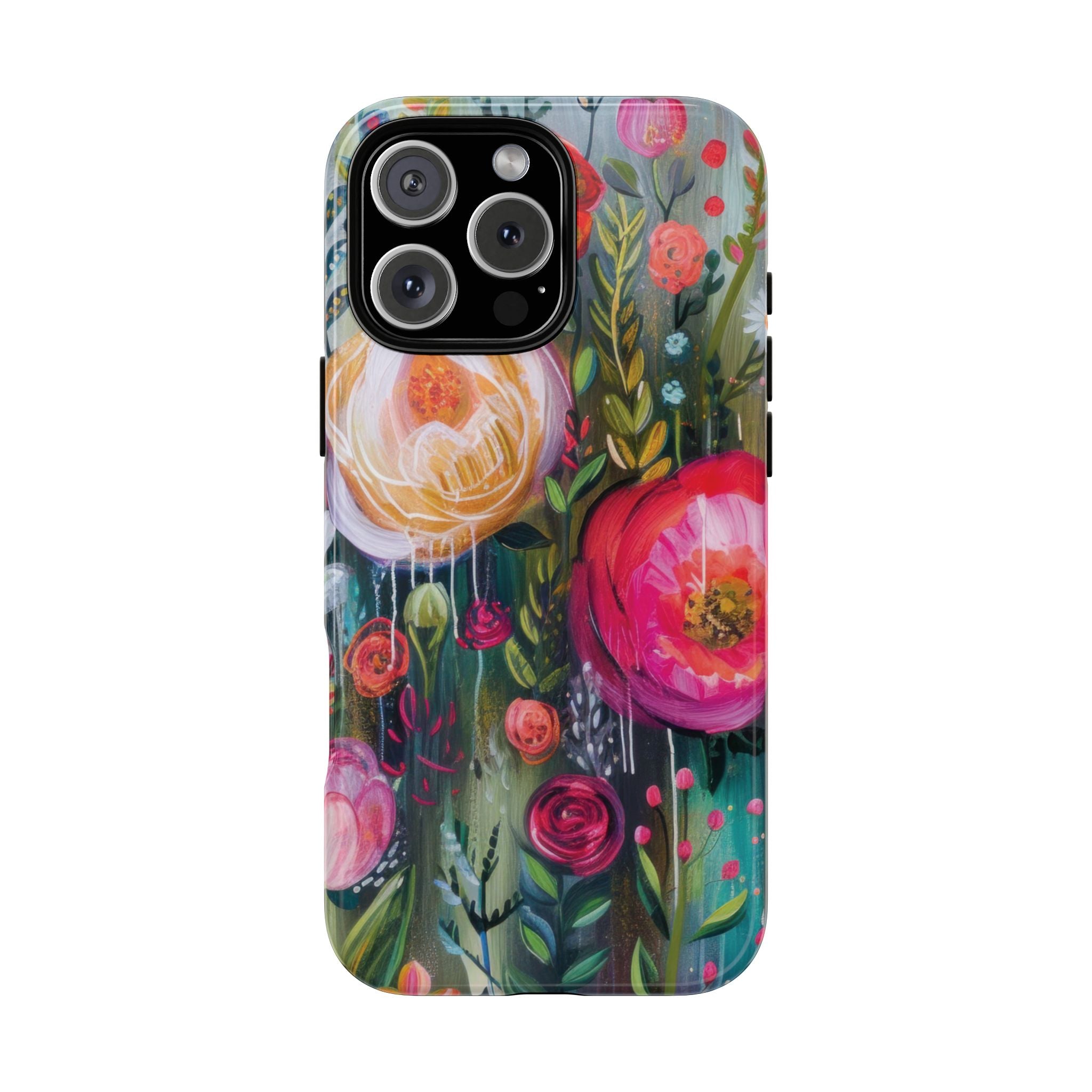 Watercolor Boho Floral Phone Case for iPhone 17 case Samsung, and Pixel | Stylish Protective Cover Gift for Her Perfect for Floral Lover