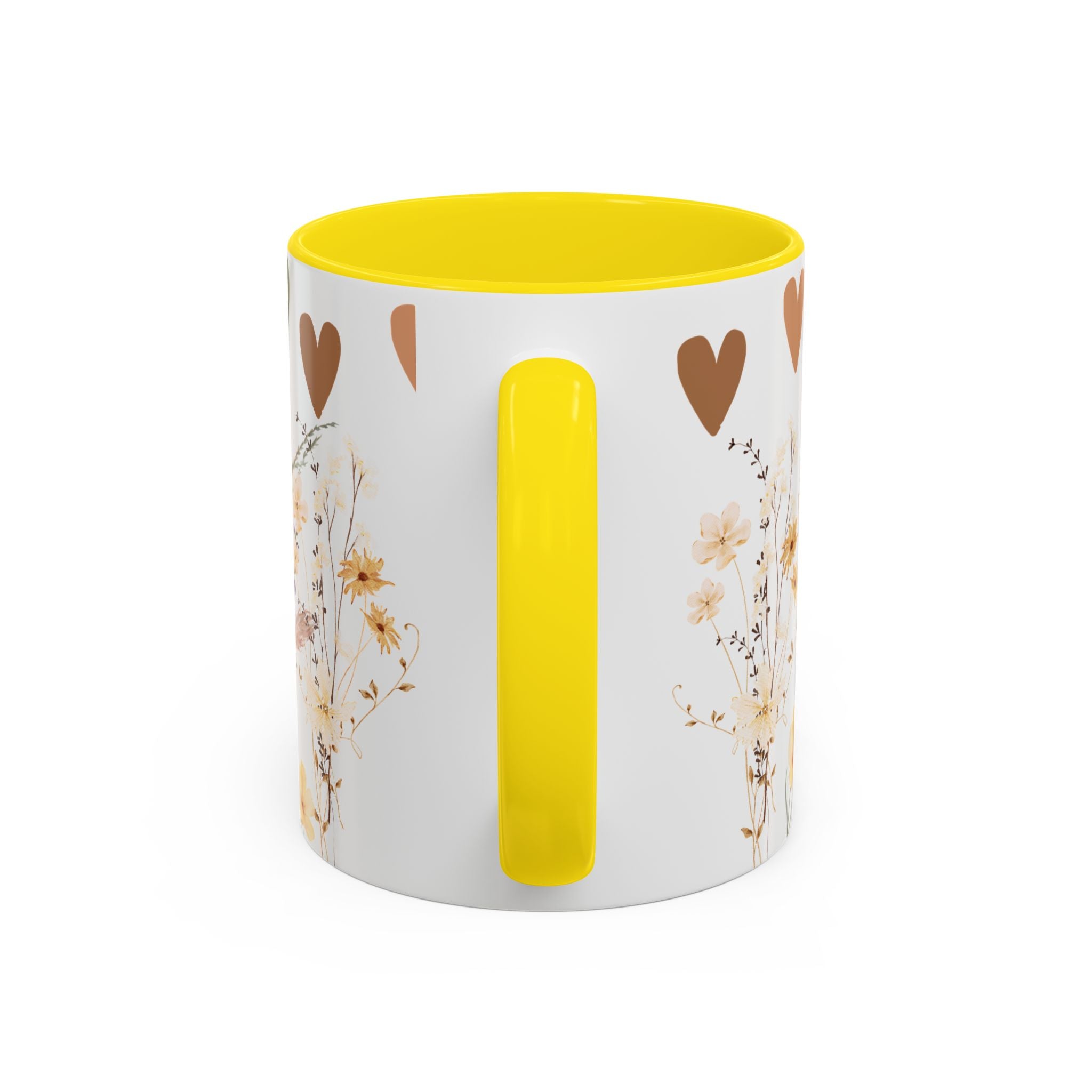 Tasse en céramique Wildflower – Cadeau élégant pour les amateurs de café ou de thé – Parfait pour la fête des mères, les anniversaires et pour ajouter du charme à toute cuisine.