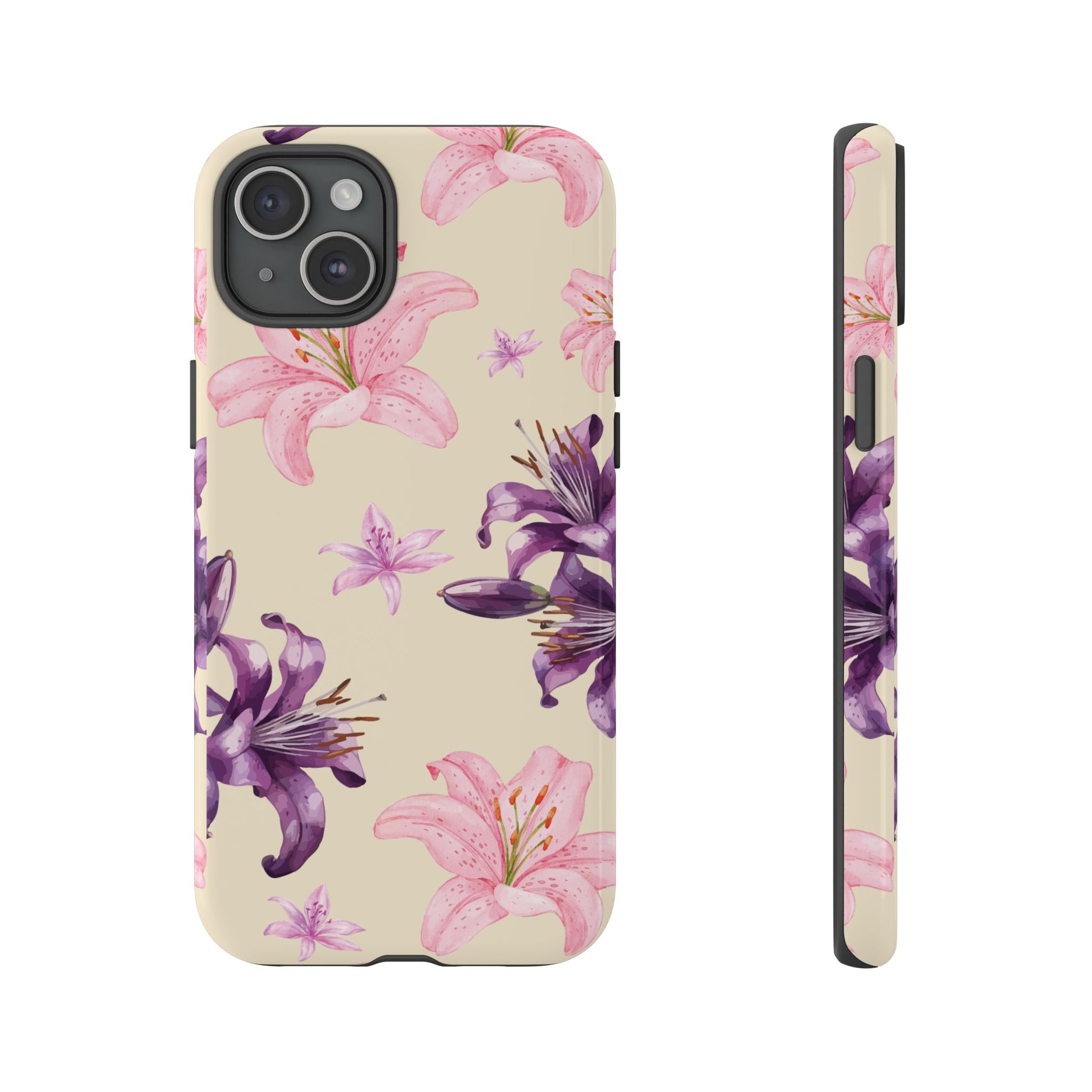 Blooming Tiger Lily Phone Case - Compatible with iPhone, Samsung, and Pixel | Stylish Protective Cover Gift for Her Perfect for Floral Lover