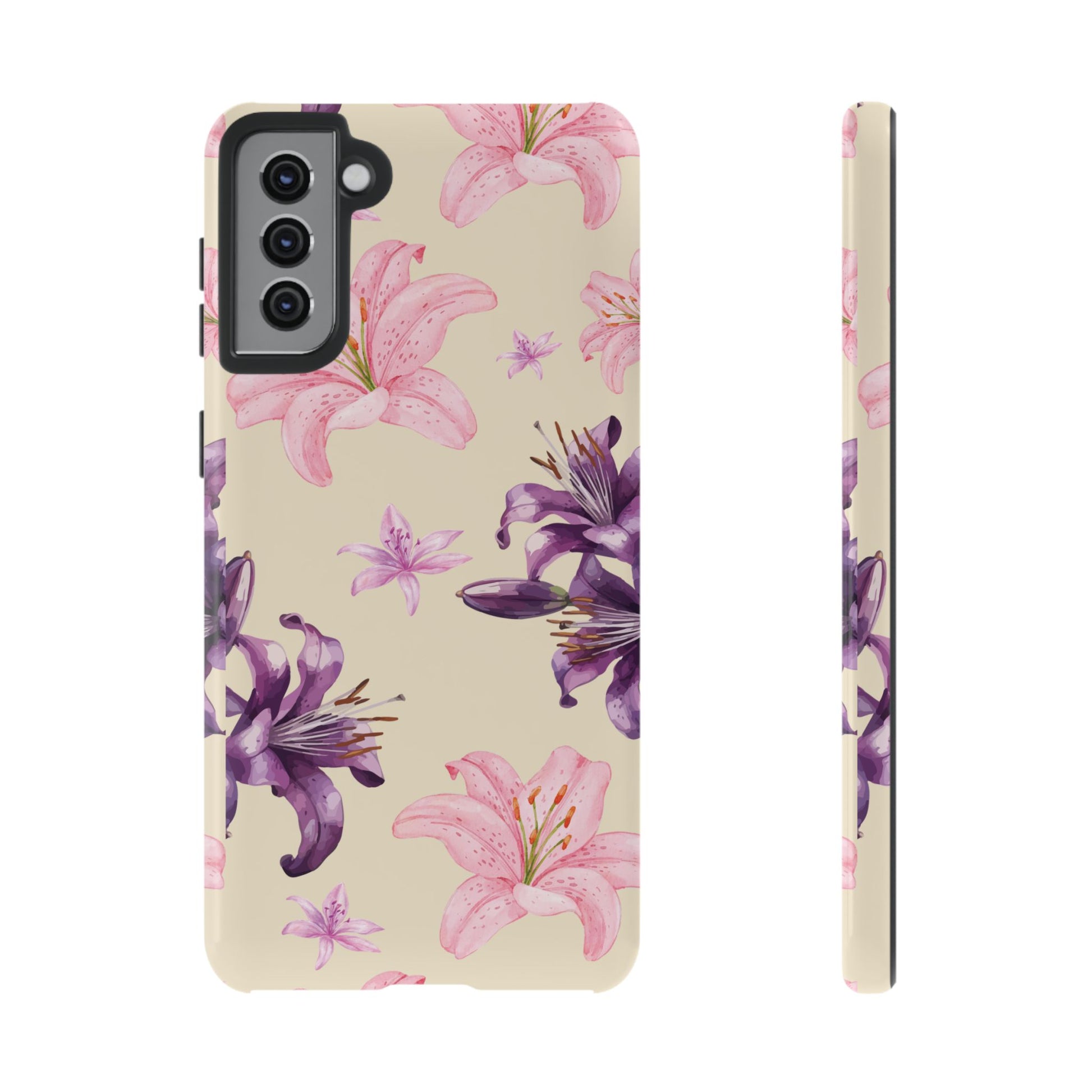 Blooming Tiger Lily Phone Case - Compatible with iPhone, Samsung, and Pixel | Stylish Protective Cover Gift for Her Perfect for Floral Lover