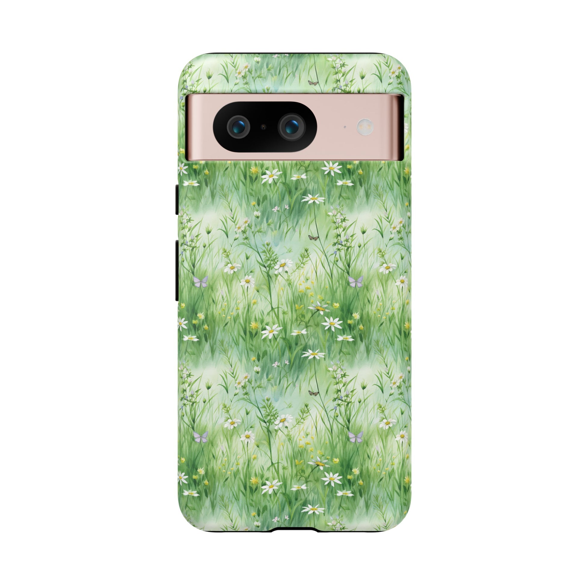 Beautiful Watercolor Grassing Daisy Boho Chic Design Phone Case Protective Cover for All Models Gift for Mom Accessory Gift for Her