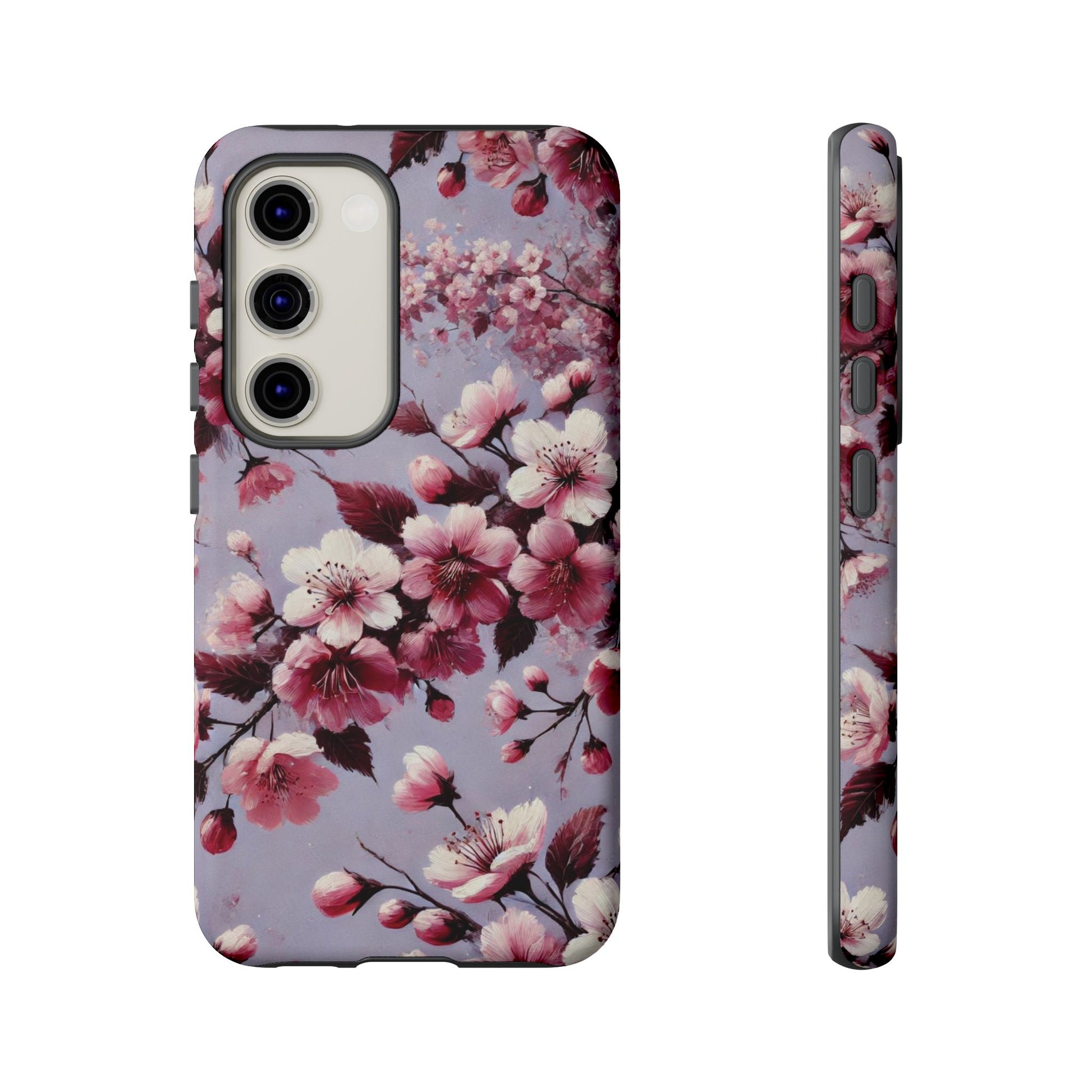 Lavender Floral Fall Phone Case for iPhone 16 pro15 14 13 12  21 23 Samsung, and Pixel | Stylish Protective Cover Gift for Her Perfect for Floral Lover