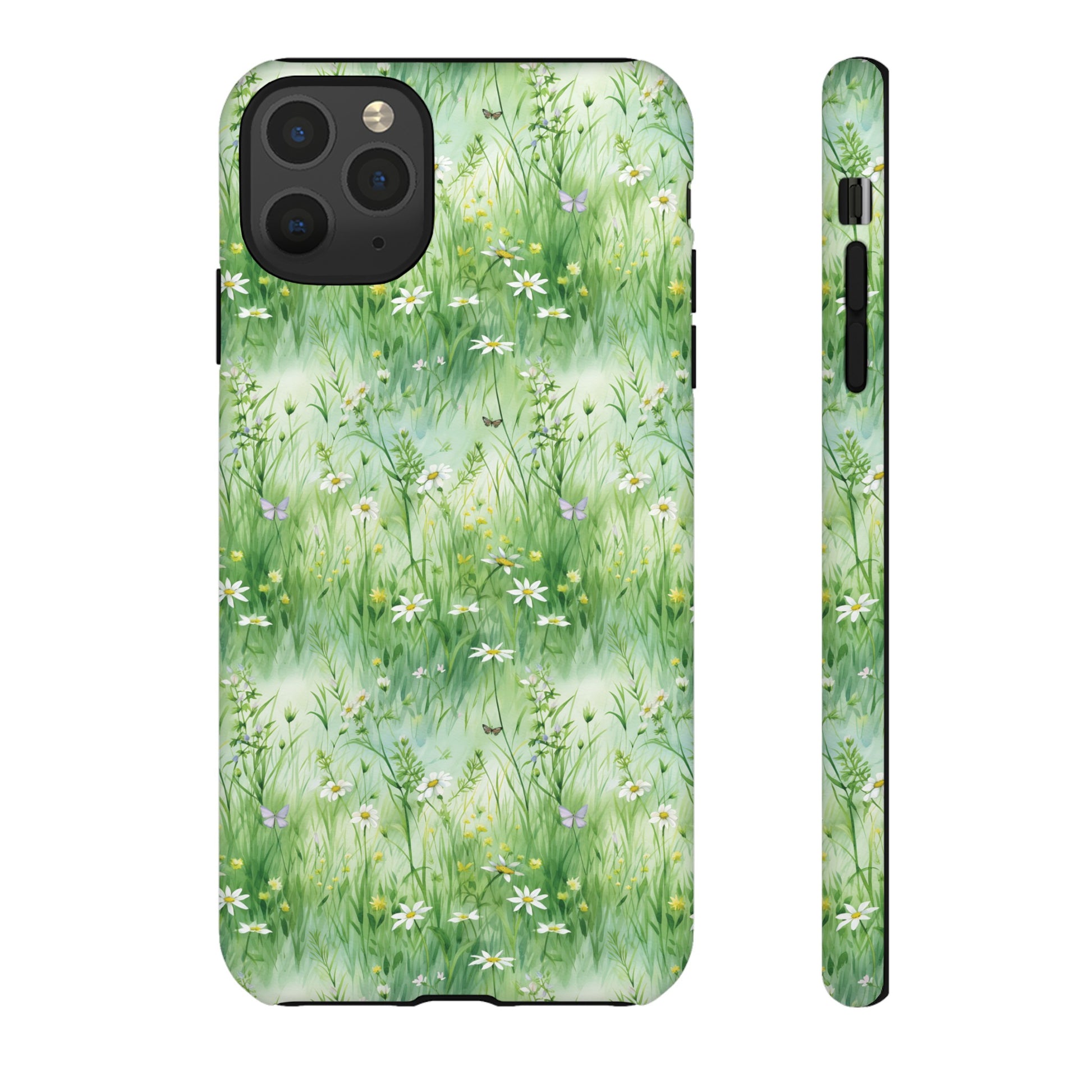 Beautiful Watercolor Grassing Daisy Boho Chic Design Phone Case Protective Cover for All Models Gift for Mom Accessory Gift for Her