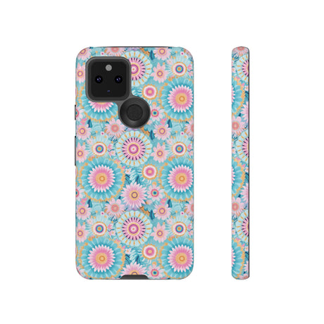 Boho Modern Watercolor Abstract Phone Case Compatible with iPhone, Samsung & More - Stylish, Durable Protection with Vibrant Artistic Design Perfect Gift for Her
