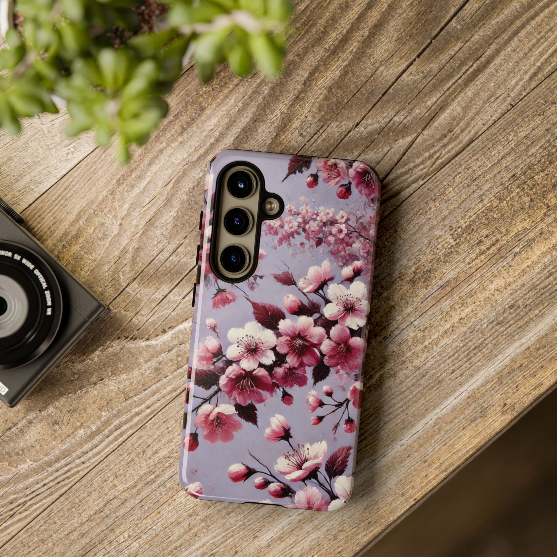 Lavender Floral Fall Phone Case for iPhone 16 pro15 14 13 12  21 23 Samsung, and Pixel | Stylish Protective Cover Gift for Her Perfect for Floral Lover - MRSBYVALLE