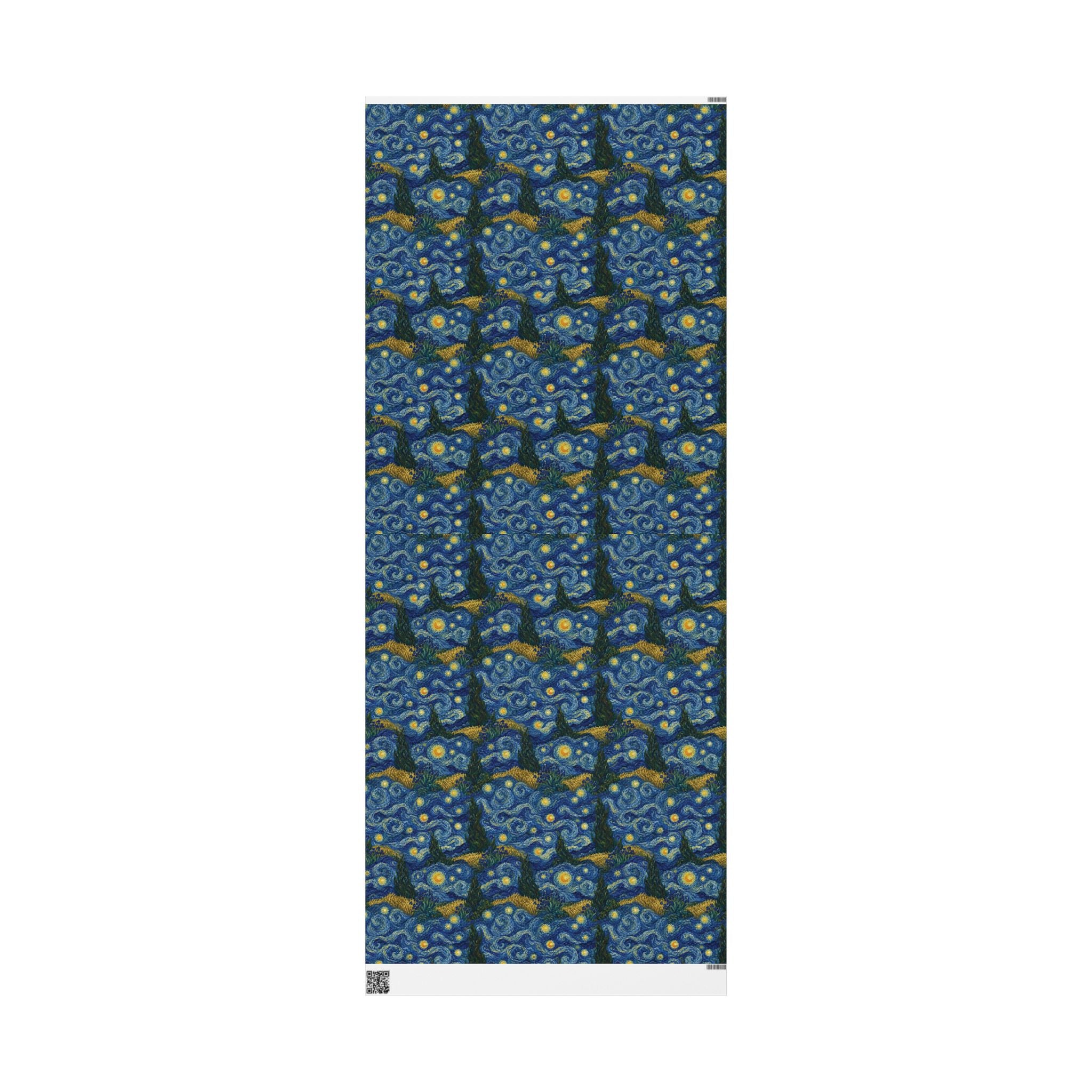 Van Gogh Illusion Wrapping Paper — Artist Birthday & Art Lover Gift Wrap
