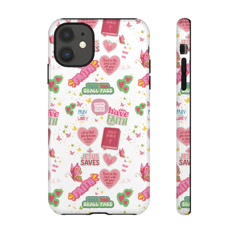 Carry Your Faith Everywhere | Christian Tough Phone Case with Bible Verse or Affirmation | Protective, Inspirational Gift for Christians