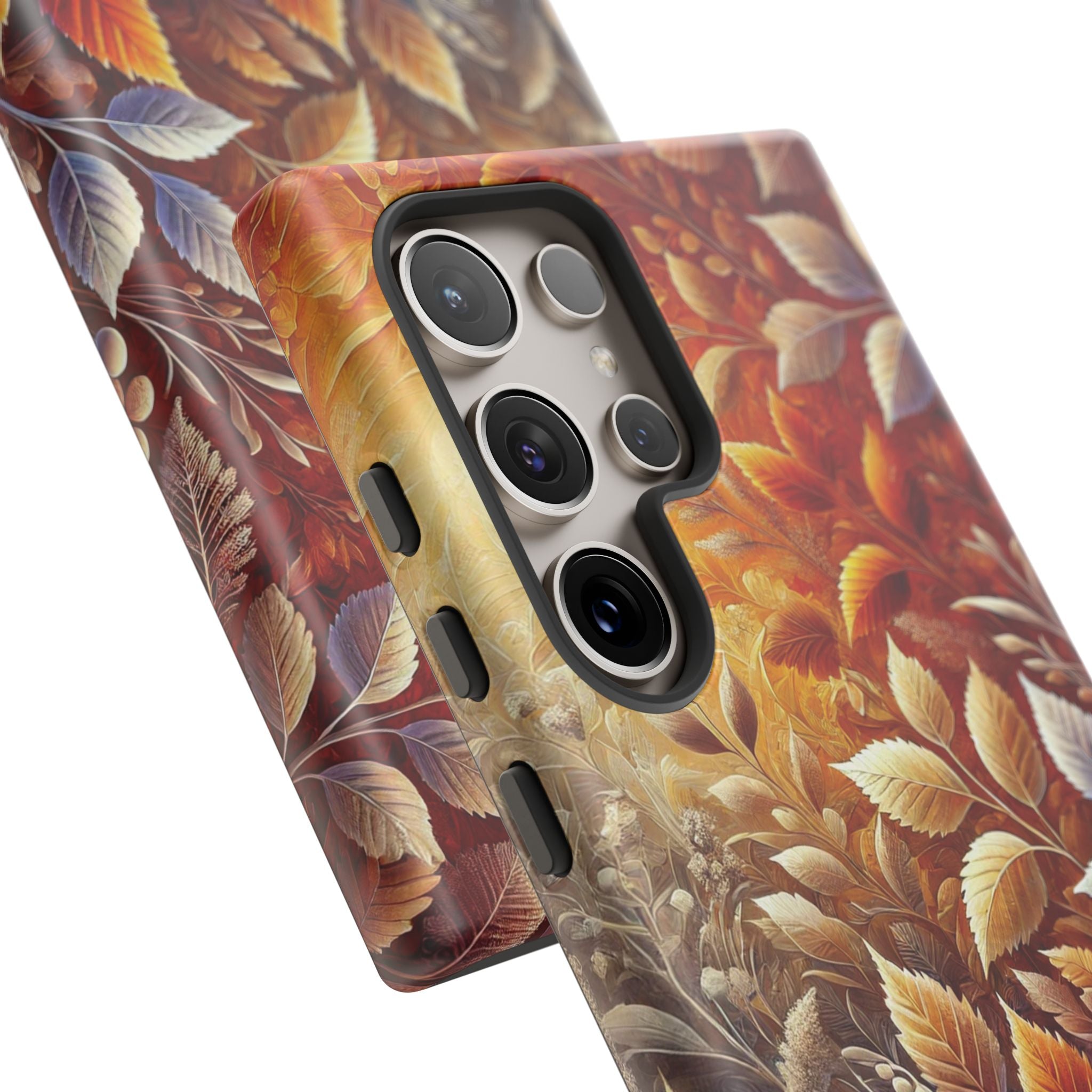 Beautiful Colorful Leaves Phone Case Vibrant Autumn Design for iPhone & Samsung, Durable Protection with Eye Catching Style, Perfect for Nature Lovers & Seasonal Charm Gift for Her