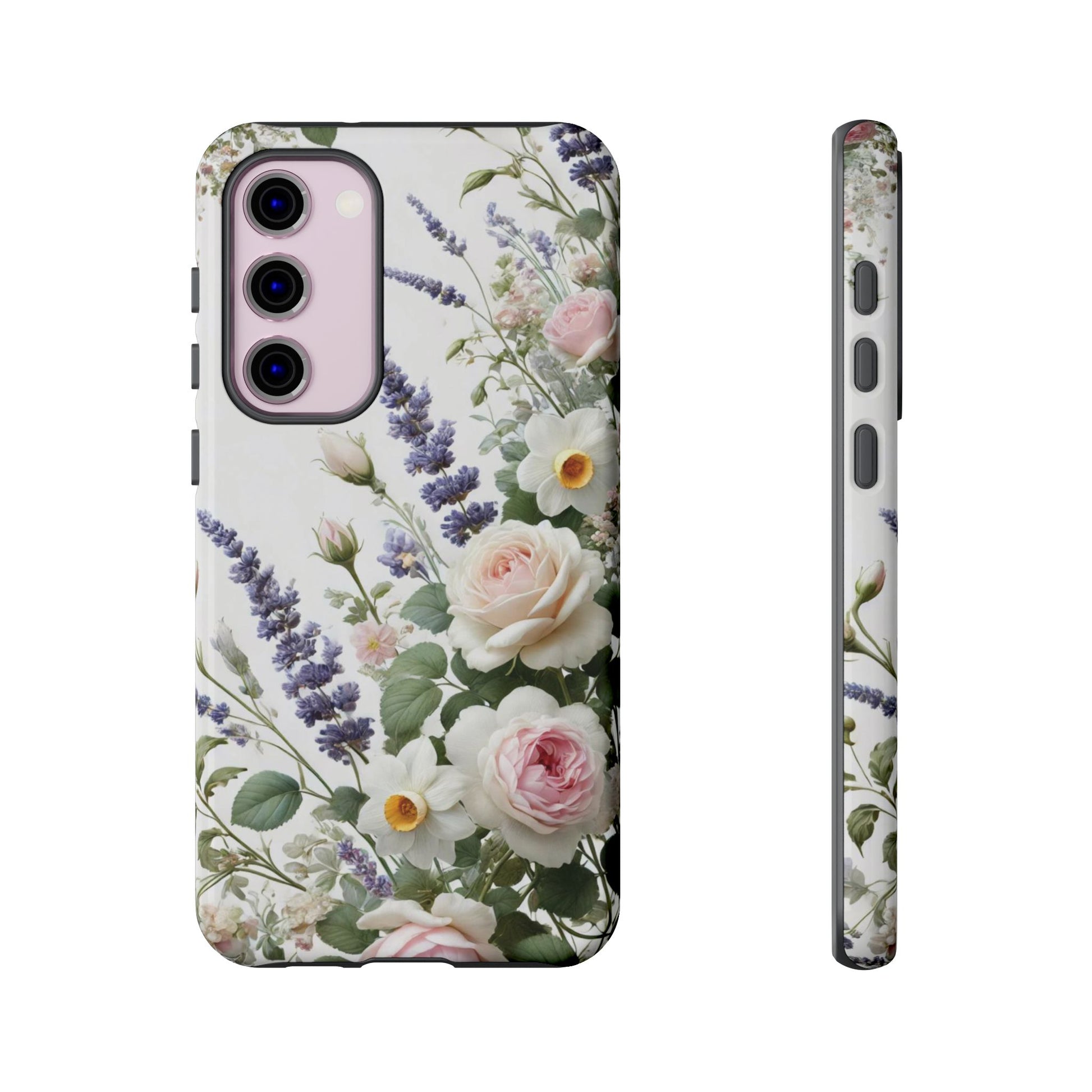 Boho Floral Fall Phone Case for iPhone 17,16  21 23 Samsung, and Pixel | Stylish Protective Cover Gift for Her Perfect for Floral Lover