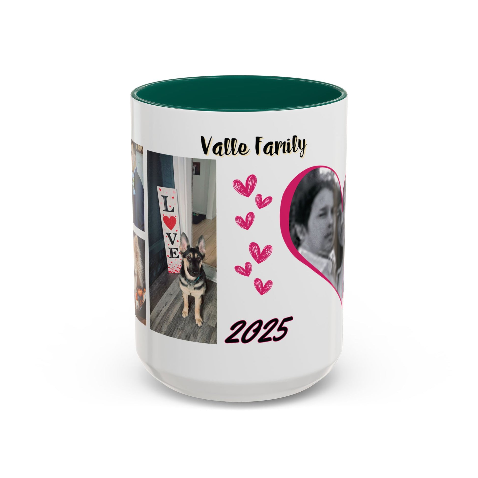 Personalized Photo Collage Coffee Mug, Custom Image Gift for Mom, Mother's Day Present, Colorful 15oz Cup, Birthday Mug, Custom Picture Mug Perfect Giift