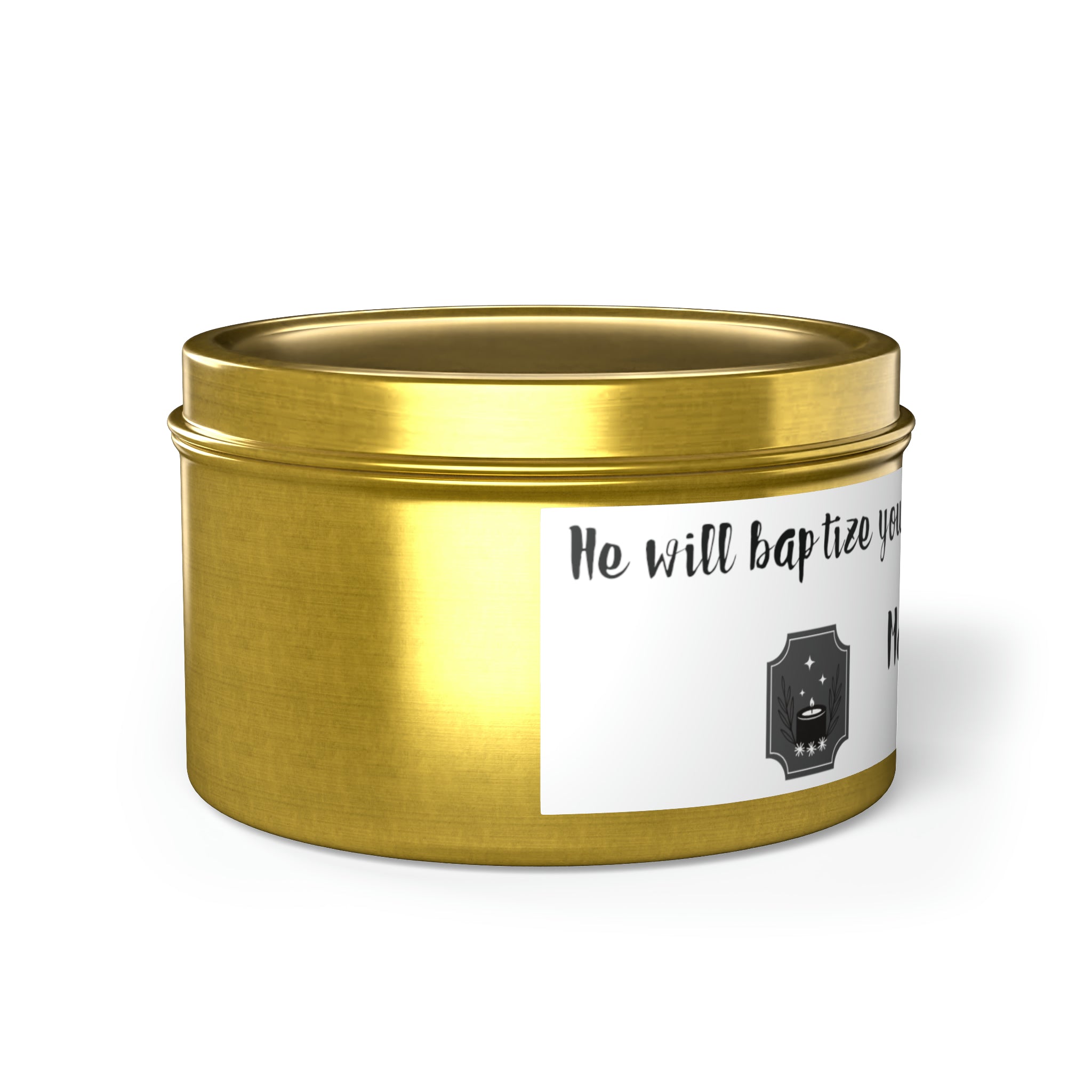 New House Sacred Light Divine Verse Tin Candles Embrace Peace with 4oz/8oz Coconut Soy Wax, Hand-Poured in USA. Lead-Free Wick, 20-40hr Burn. Evergreen, Vanilla, More Spiritual Ambiance Awaits Pure Harmony Grace..