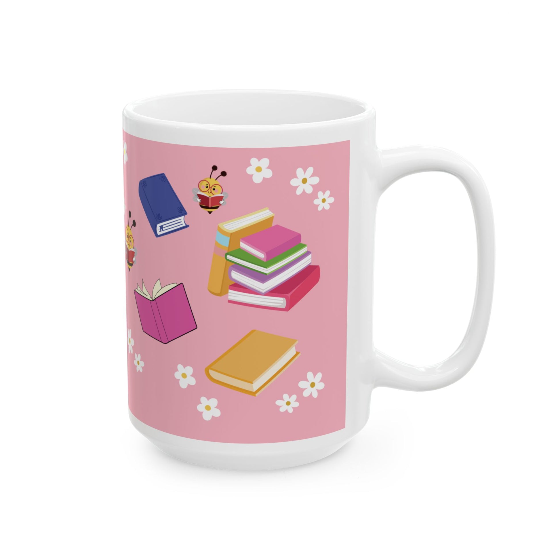 In My Reading Era Coffee Mug – 11oz & 15oz | Book Lover Gift, Cute Literary Mug, Cozy Reading Mug, Bookish Gift, Aesthetic Coffee Cup for Readers