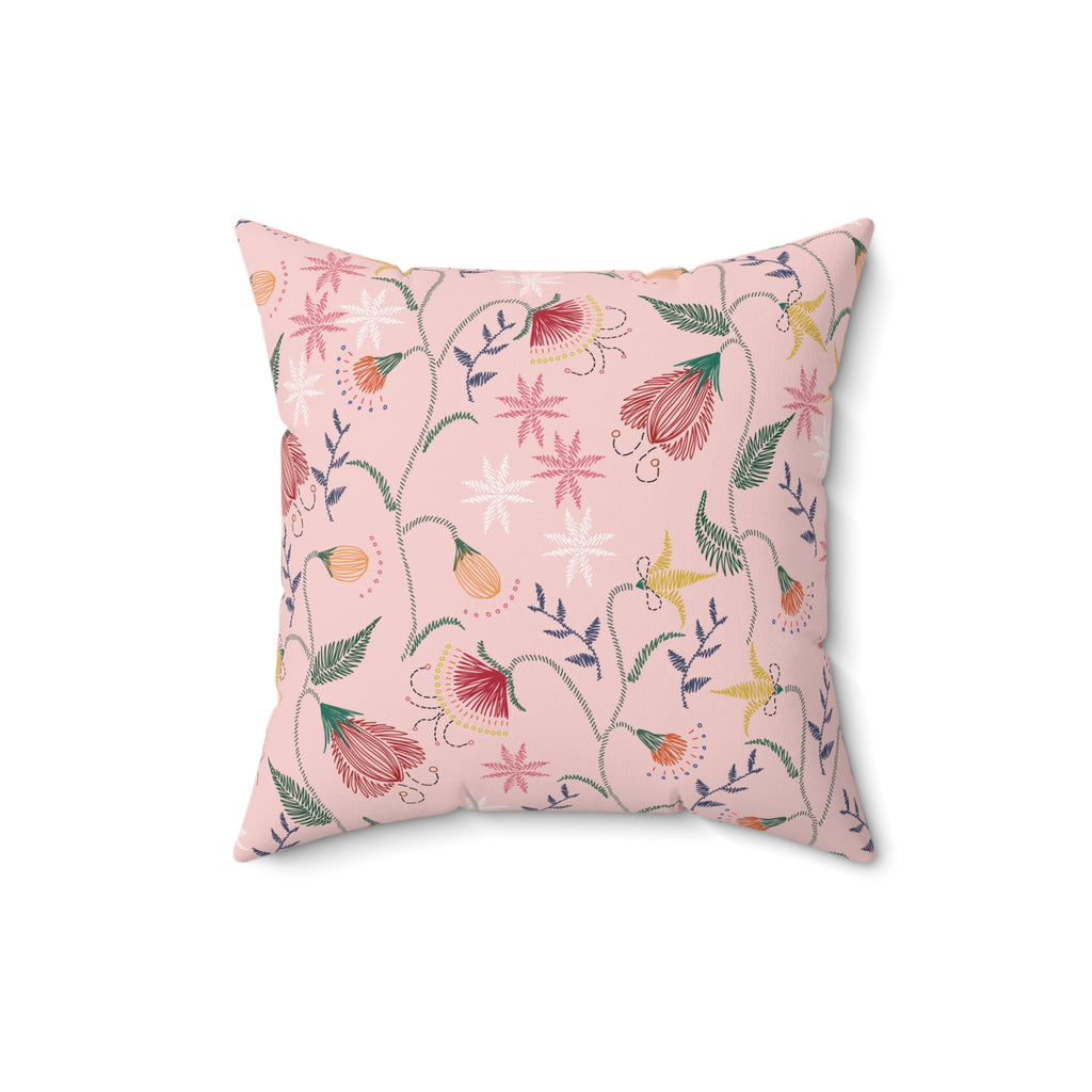 Bohemian Wildflower Garden Decorative Pillow Add a Touch of Floral Elegance to Your Space Bedroom Pillow Gift for Mom, Comfort for Bedroom or Housewarming Gift New House, Bridal Shower Gift - MRSBYVALLE