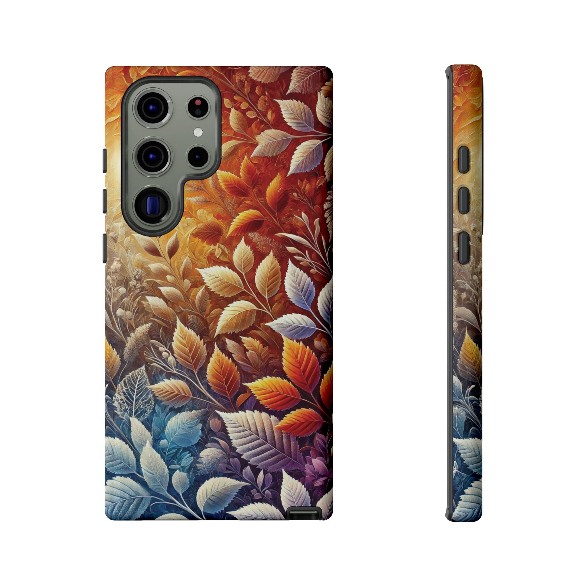 Beautiful Colorful Leaves Phone Case Vibrant Autumn Design for iPhone & Samsung, Durable Protection with Eye Catching Style, Perfect for Nature Lovers & Seasonal Charm Gift for Her