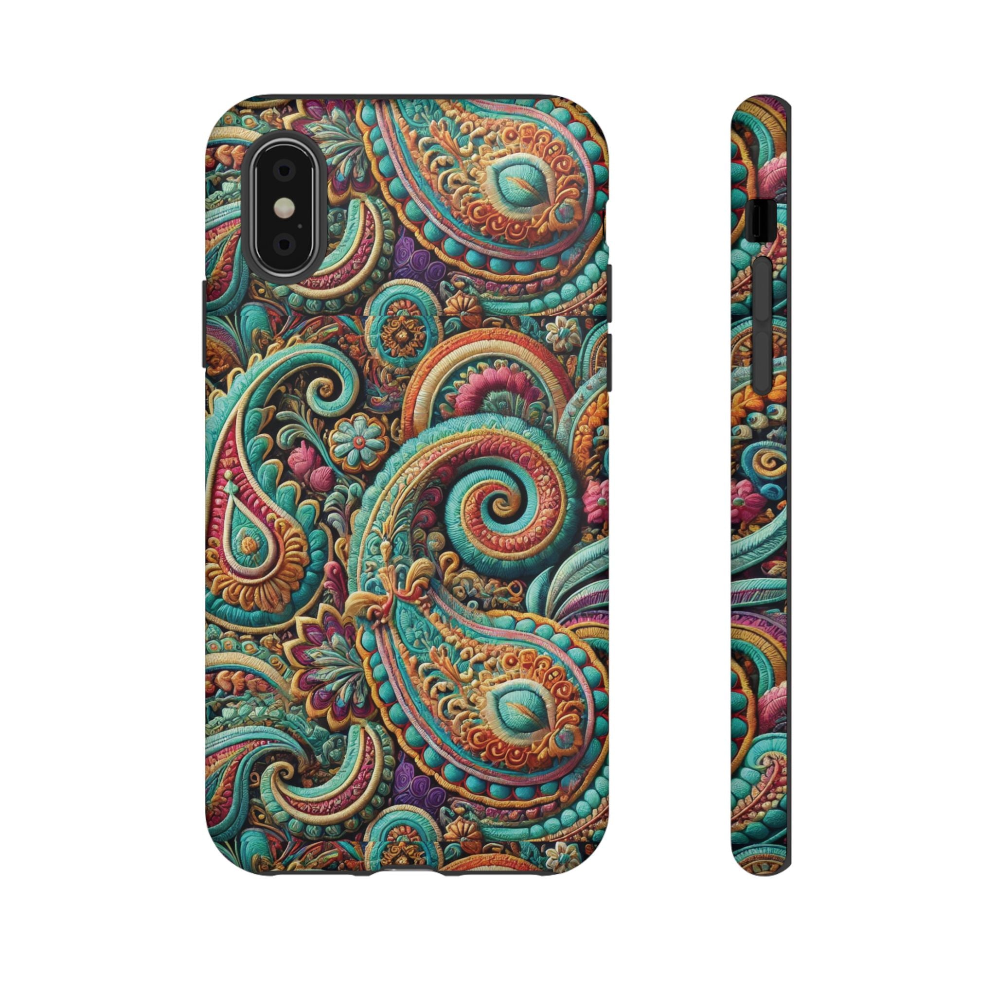 Best Paisley Phone Case Tough, Faithful Phone Cases & Religious iPhone Accessories: Protect Your Device & Show Perfect Gift for Her