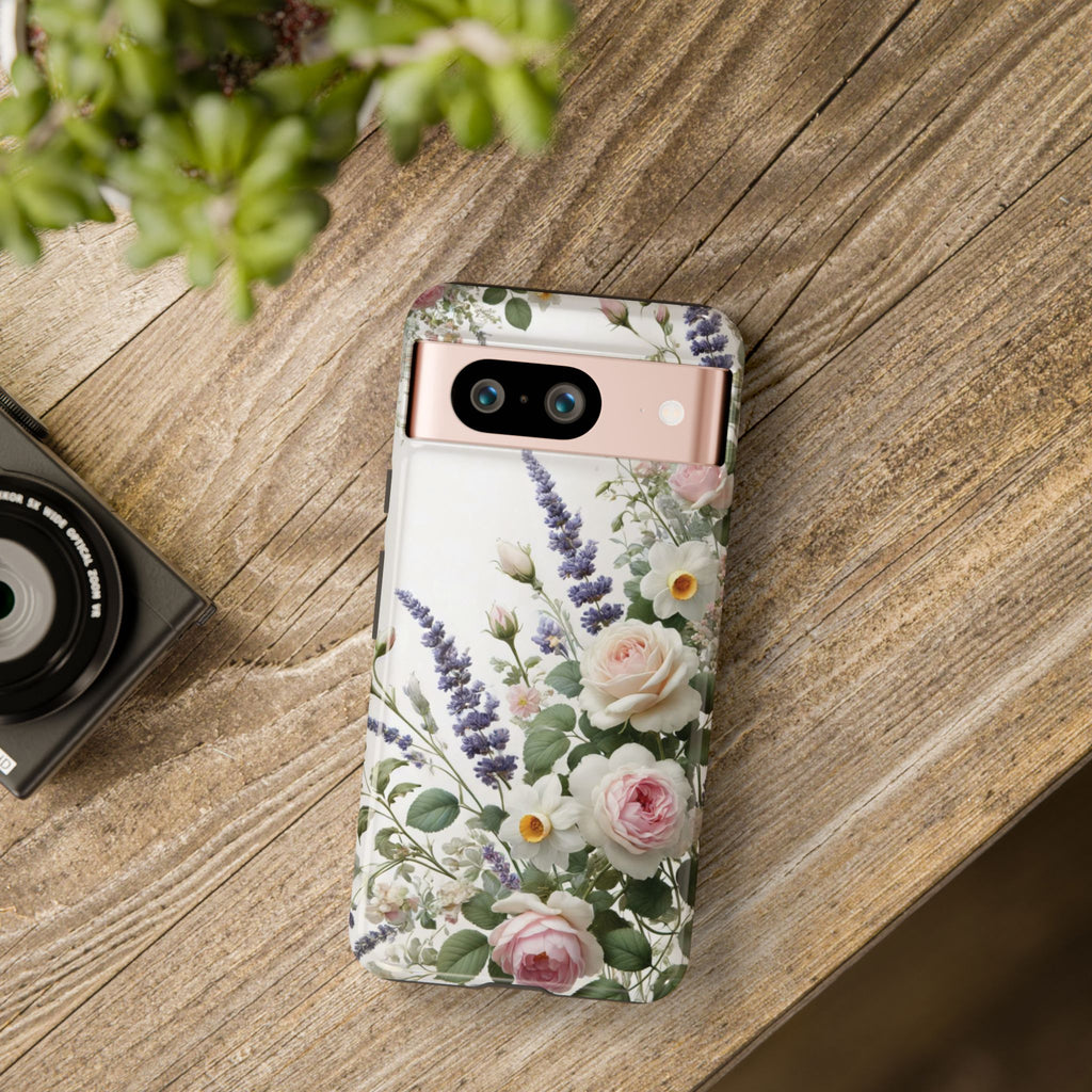 Boho Floral Fall Phone Case for iPhone 16 pro15 14 13 12  21 23 Samsung, and Pixel | Stylish Protective Cover Gift for Her Perfect for Floral Lover