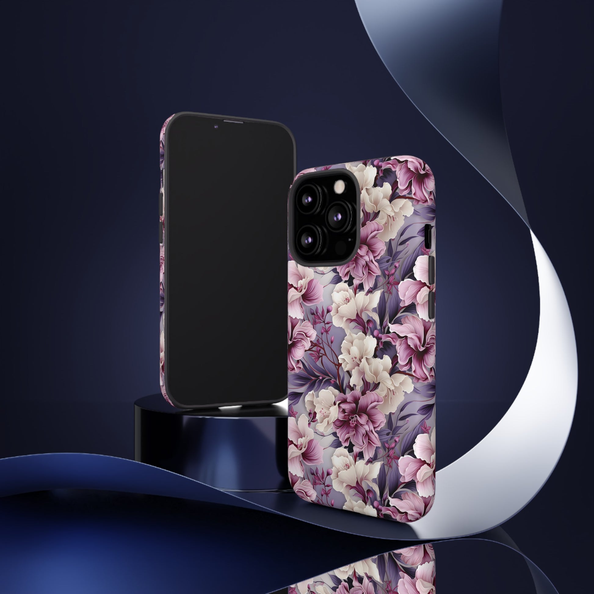 Lavender Flowers Protective Phone Case Gift for Her Phone 15, Samsung iPhone Samsung Gift for Her Case iPhone 15, Samsung