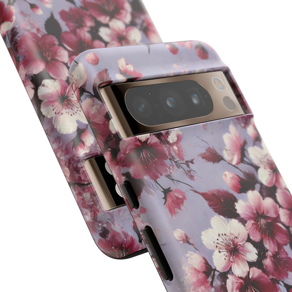 Lavender Floral Phone Case | Fall-Inspired Protective Cover for iPhone, Samsung & Pixel – Perfect Gift for Her