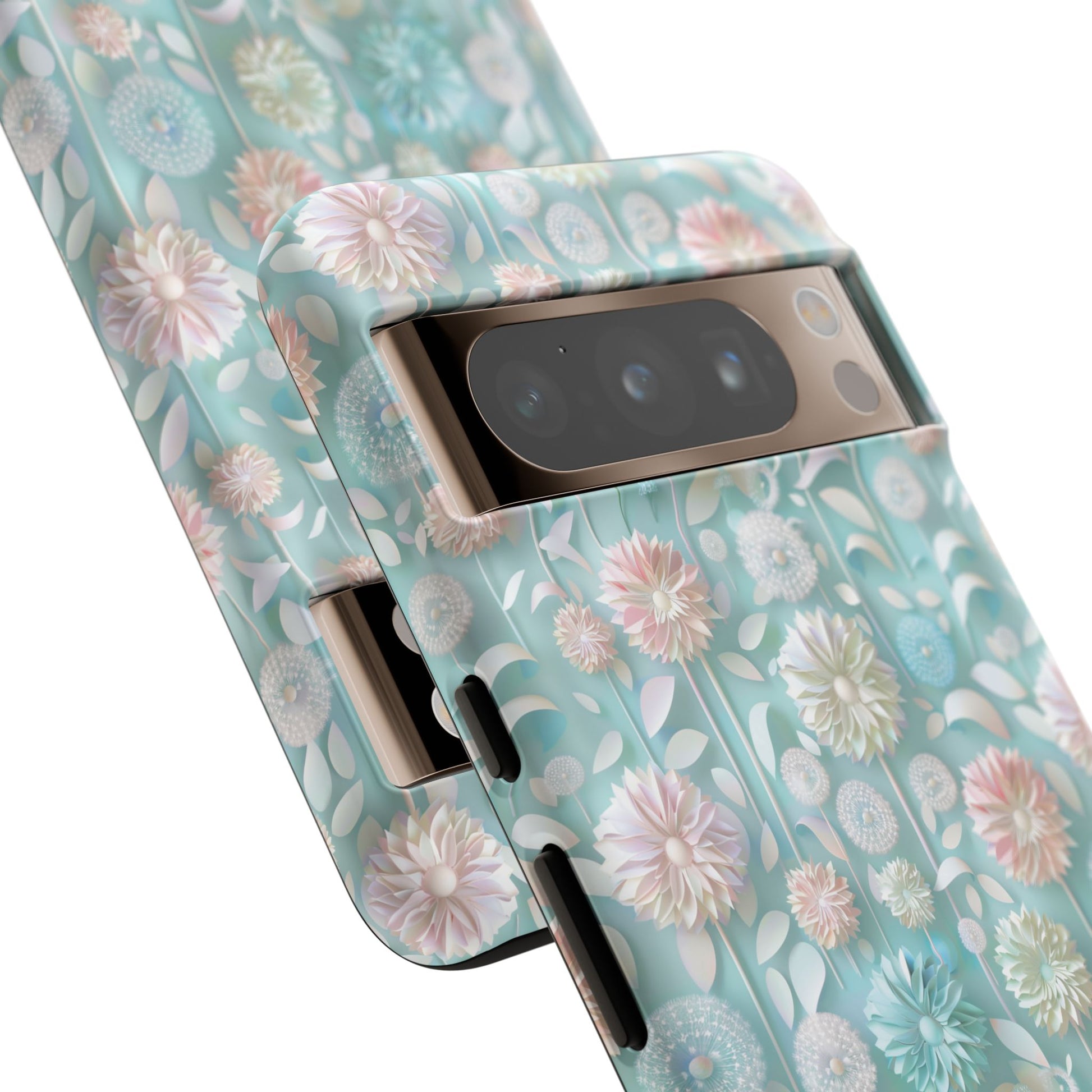 Pastel Floral Phone Case for iPhone & Samsung | Elegant and Slim Design with Shockproof Protection | Durable, Scratch-Resistant, and Lightweight | Stylish Accessory