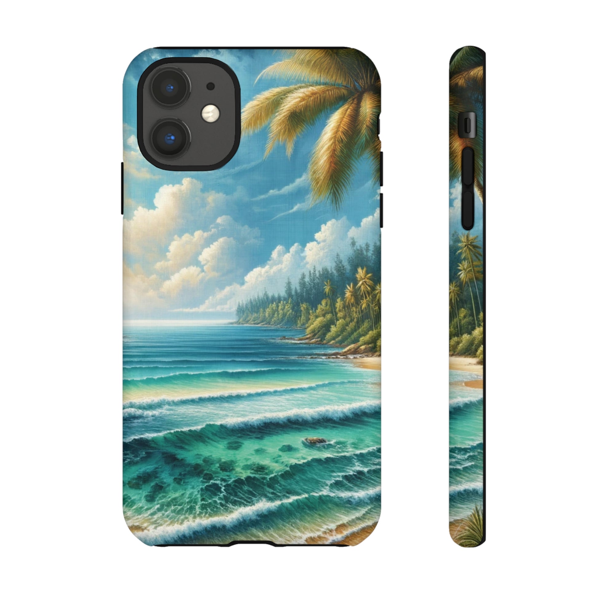 Coastal Serenity Ocean Beach View Protective Phone Case Gift for Her Phone 15, Samsung iPhone Samsung Gift for Her Case iPhone 15, Samsung iPhone Samsung Accessory Gift for Her.