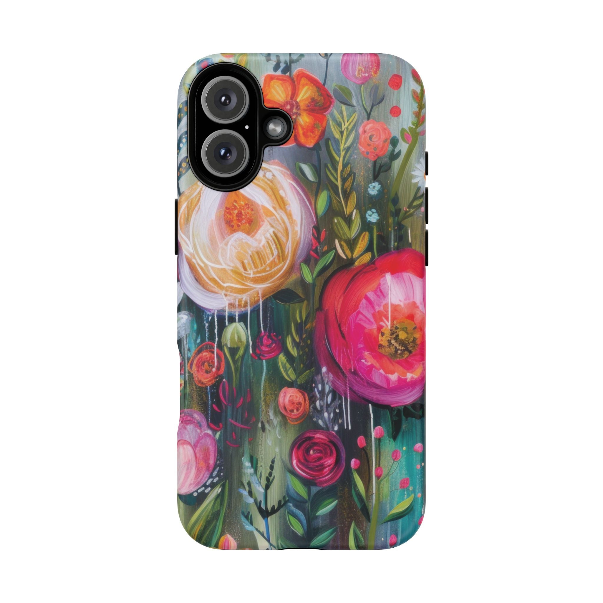 Watercolor Boho Floral Phone Case for iPhone 17 case Samsung, and Pixel | Stylish Protective Cover Gift for Her Perfect for Floral Lover