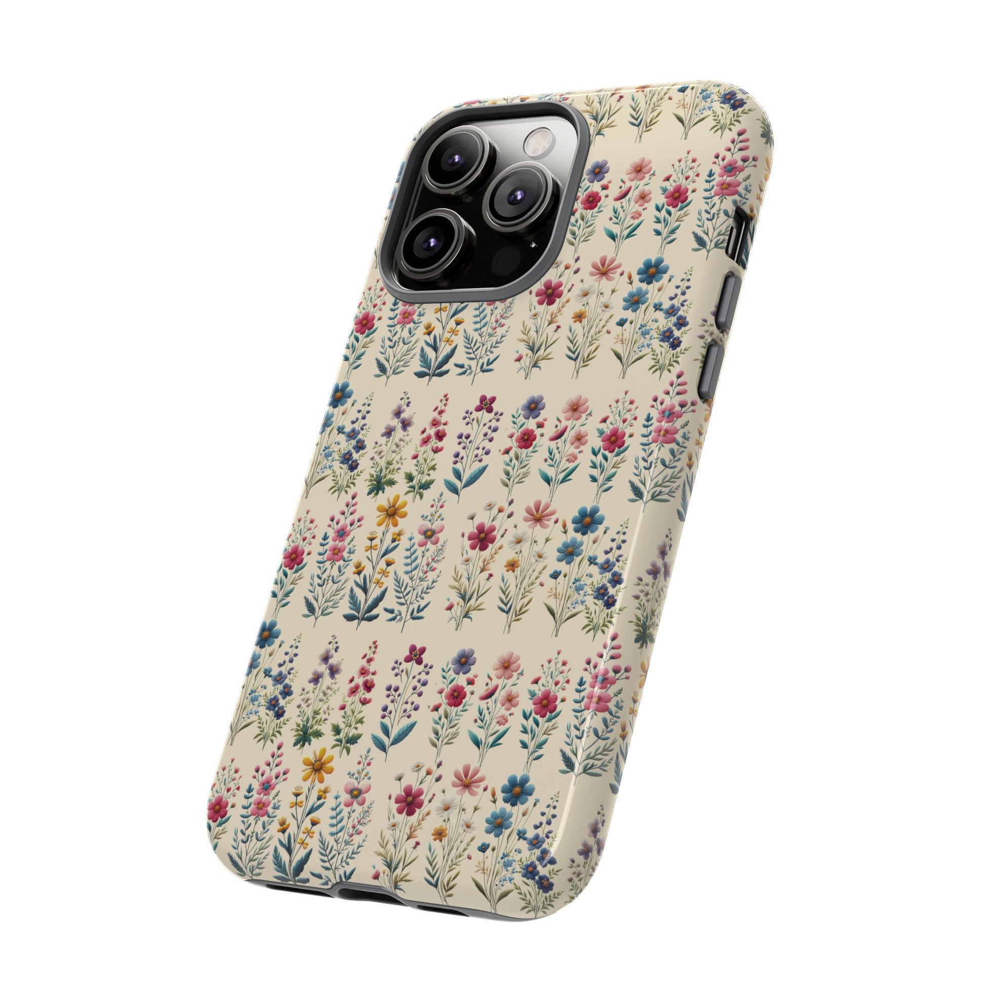 Best Beautiful Wildflower Phone Case Floral Design for iPhone, Galaxy, and Google Durable Protection Gift for Her Case iPhone 15, Samsung iPhone Gift for Her