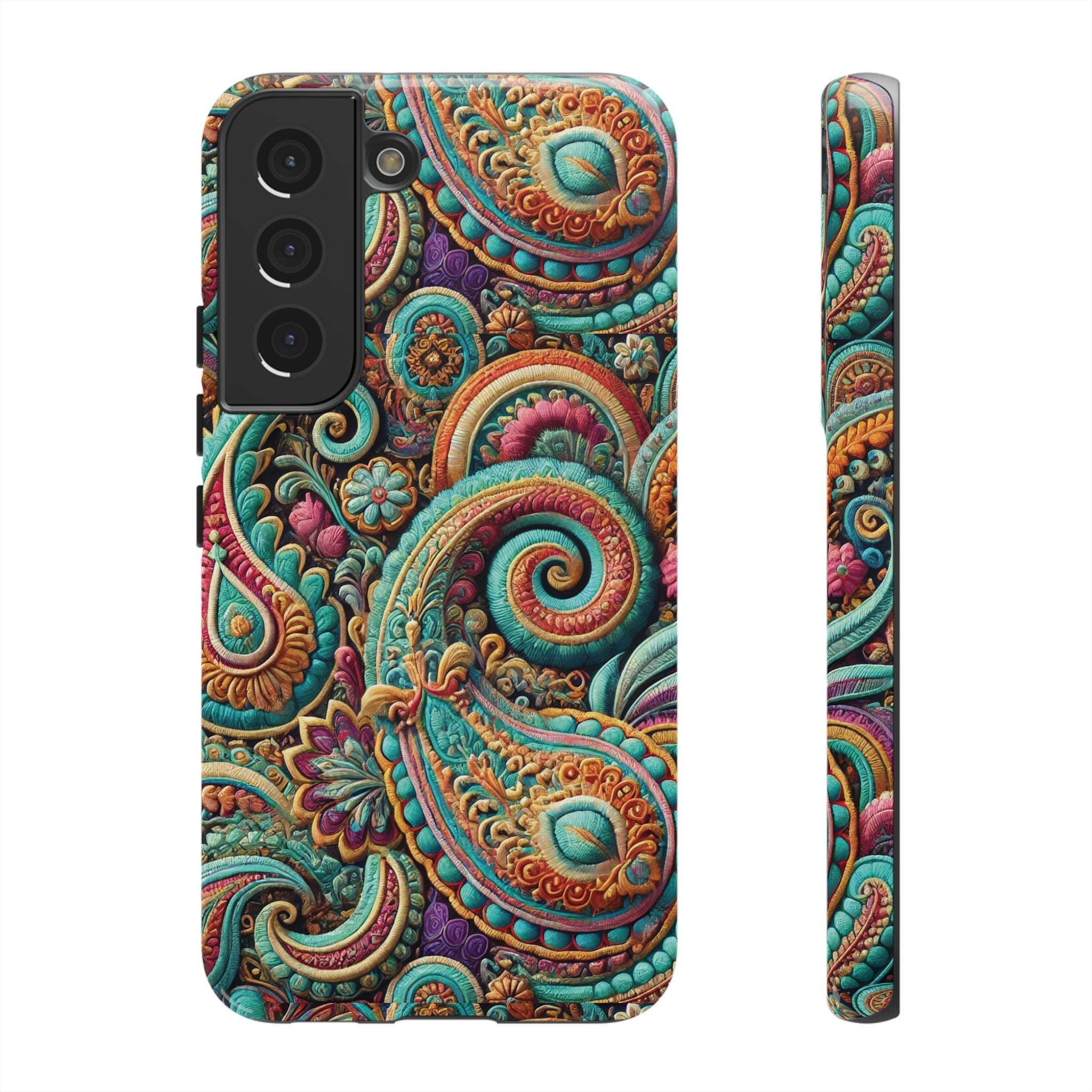 Best Paisley Phone Case Tough, Faithful Phone Cases & Religious iPhone Accessories: Protect Your Device & Show Perfect Gift for Her