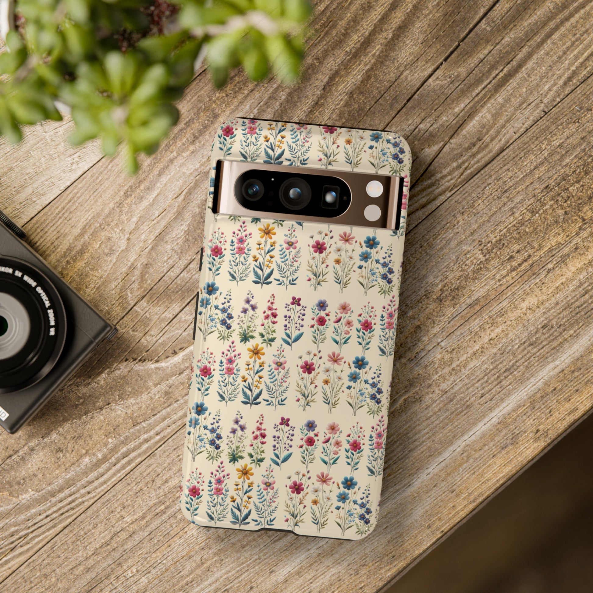 Best Beautiful Wildflower Phone Case Floral Design for iPhone, Galaxy, and Google Durable Protection Gift for Her Case iPhone 15, Samsung iPhone Gift for Her