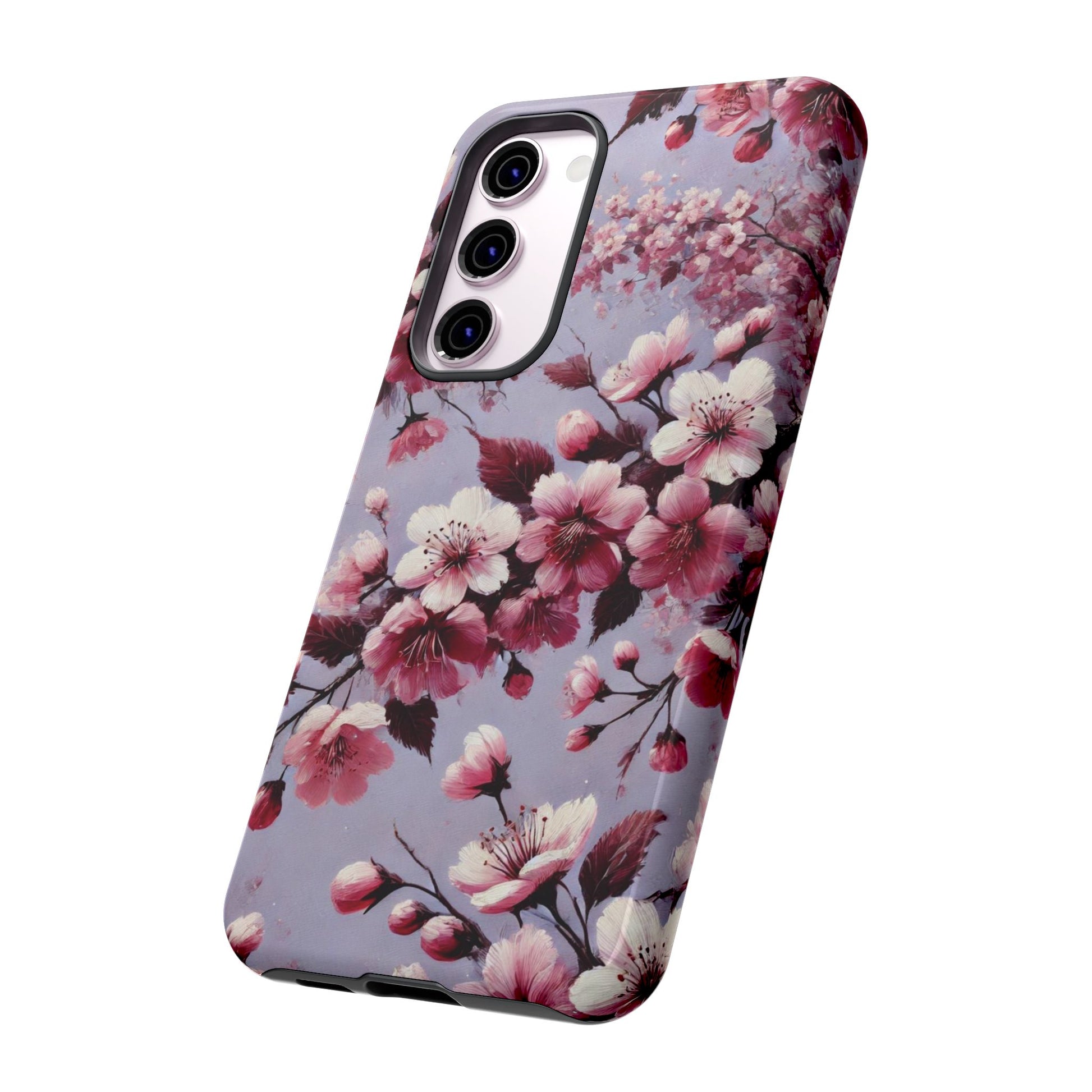 Lavender Floral Fall Phone Case for iPhone 16 pro15 14 13 12  21 23 Samsung, and Pixel | Stylish Protective Cover Gift for Her Perfect for Floral Lover