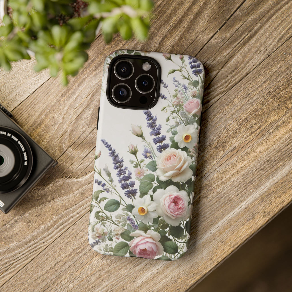 Boho Floral Fall Phone Case for iPhone 16 pro15 14 13 12  21 23 Samsung, and Pixel | Stylish Protective Cover Gift for Her Perfect for Floral Lover