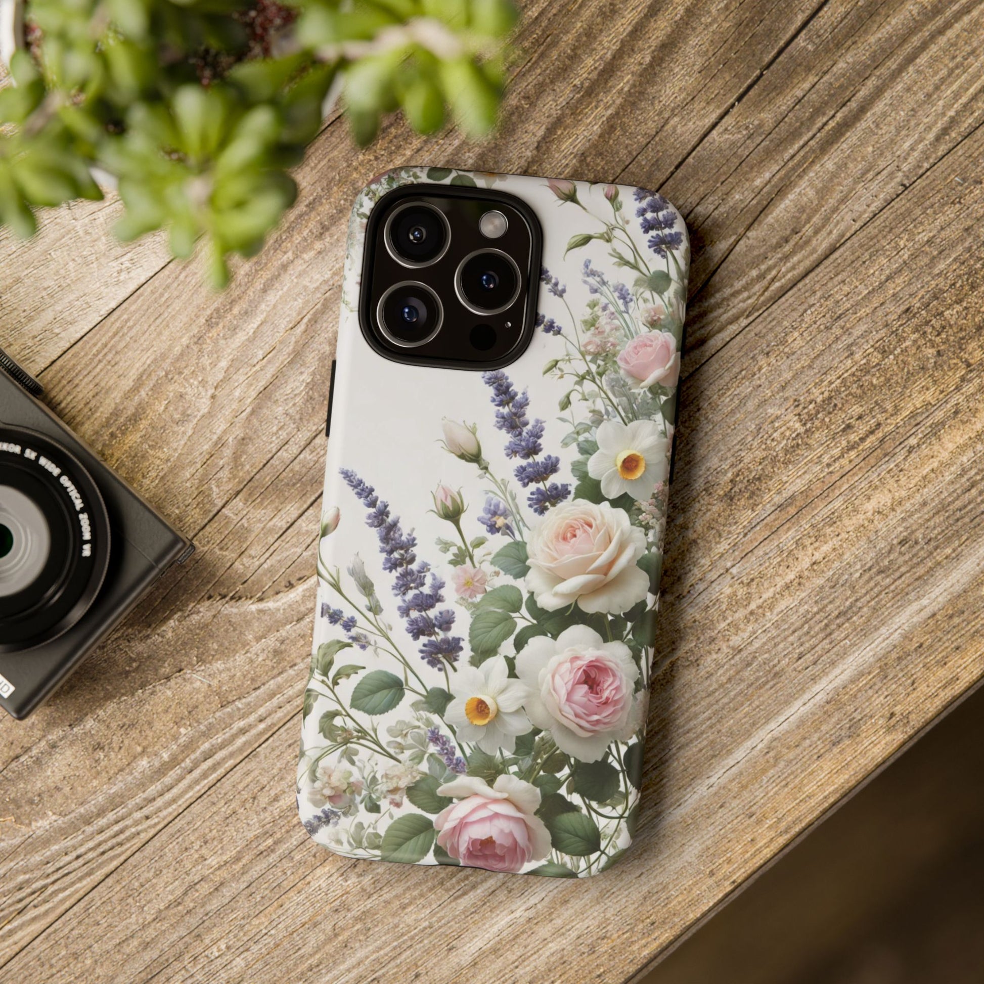 Boho Floral Fall Phone Case for iPhone 16 pro15 14 13 12  21 23 Samsung, and Pixel | Stylish Protective Cover Gift for Her Perfect for Floral Lover