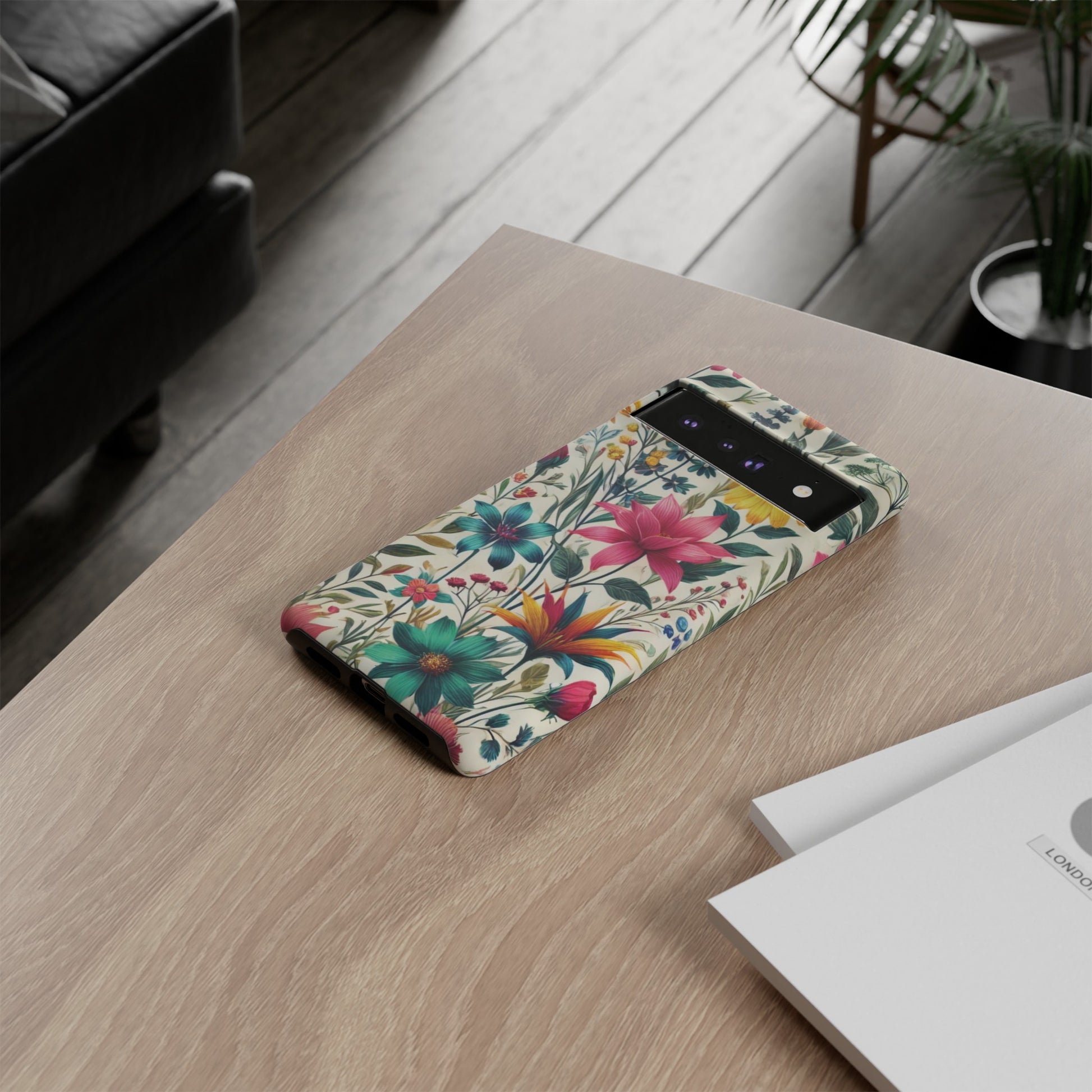 Wildflowers Boho Chic Design Phone Case - Stylish, Protective Cover for All Models Gift for Mom Accessory Gift for Her