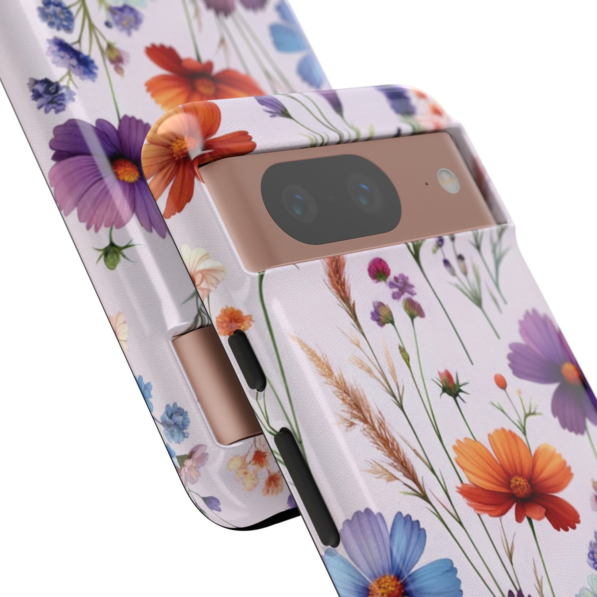 Lavender Wildflowers Protective Phone Case Gift for Her Phone 15, Samsung iPhone Samsung Gift for Her Case iPhone 15, Samsung iPhone Samsung Accessory Gift for Her.