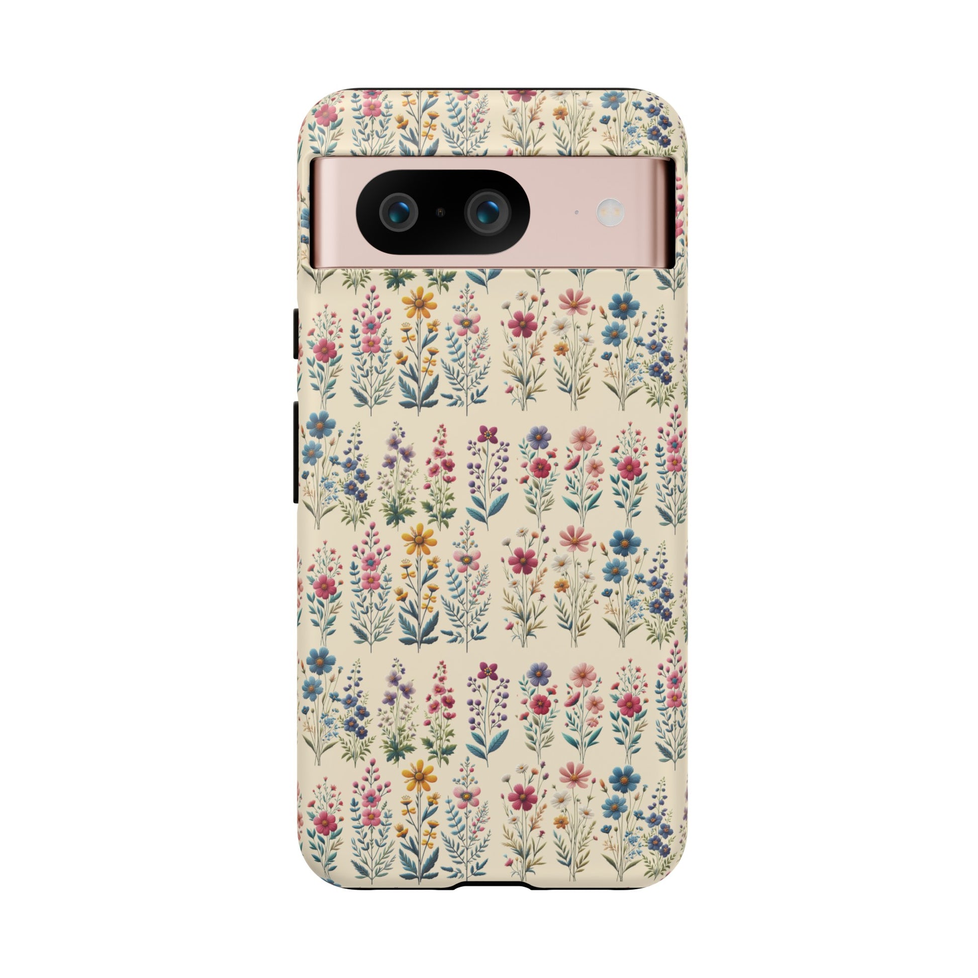 Best Beautiful Wildflower Phone Case Floral Design for iPhone, Galaxy, and Google Durable Protection Gift for Her Case iPhone 15, Samsung iPhone Gift for Her