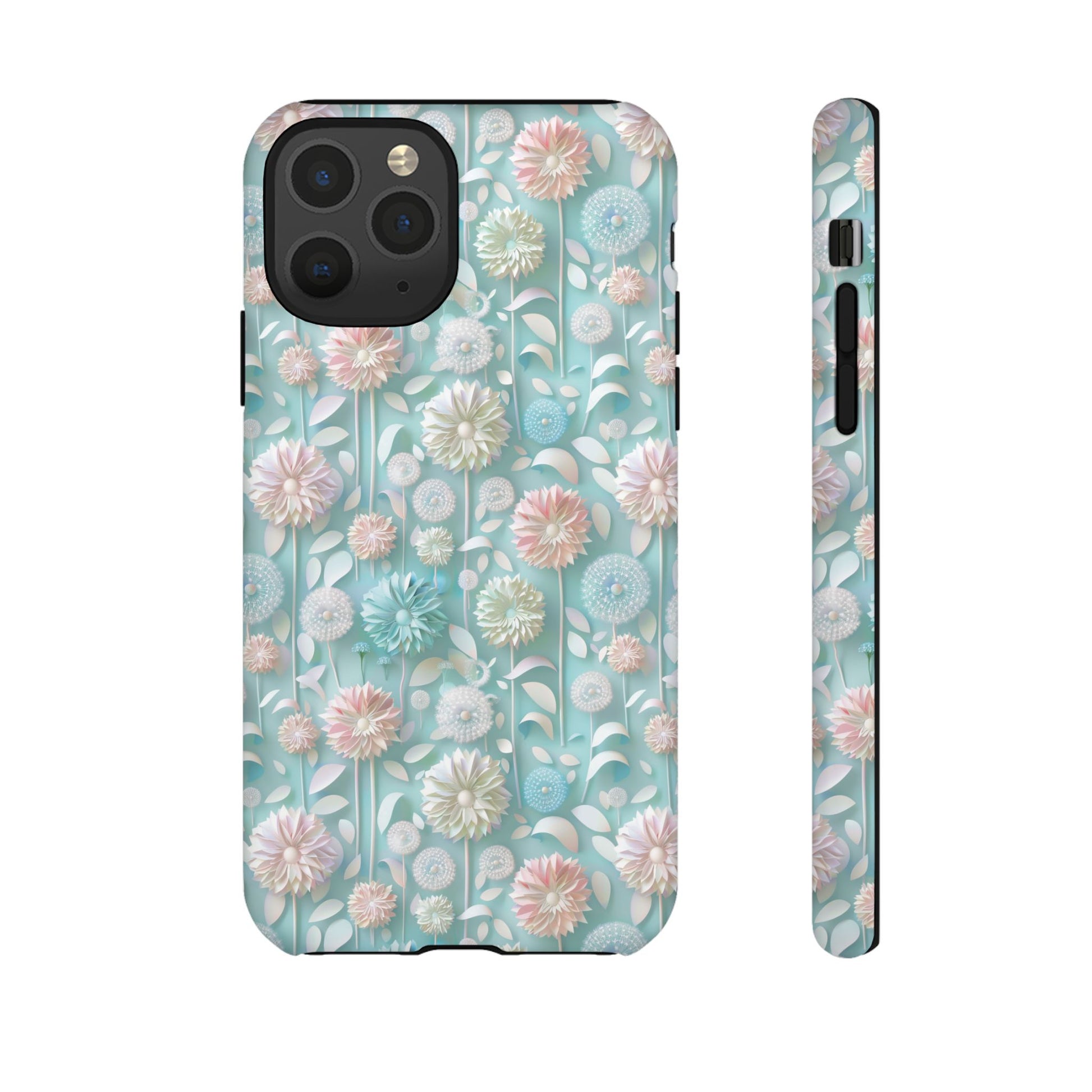Pastel Floral Phone Case for iPhone & Samsung | Elegant and Slim Design with Shockproof Protection | Durable, Scratch-Resistant, and Lightweight | Stylish Accessory