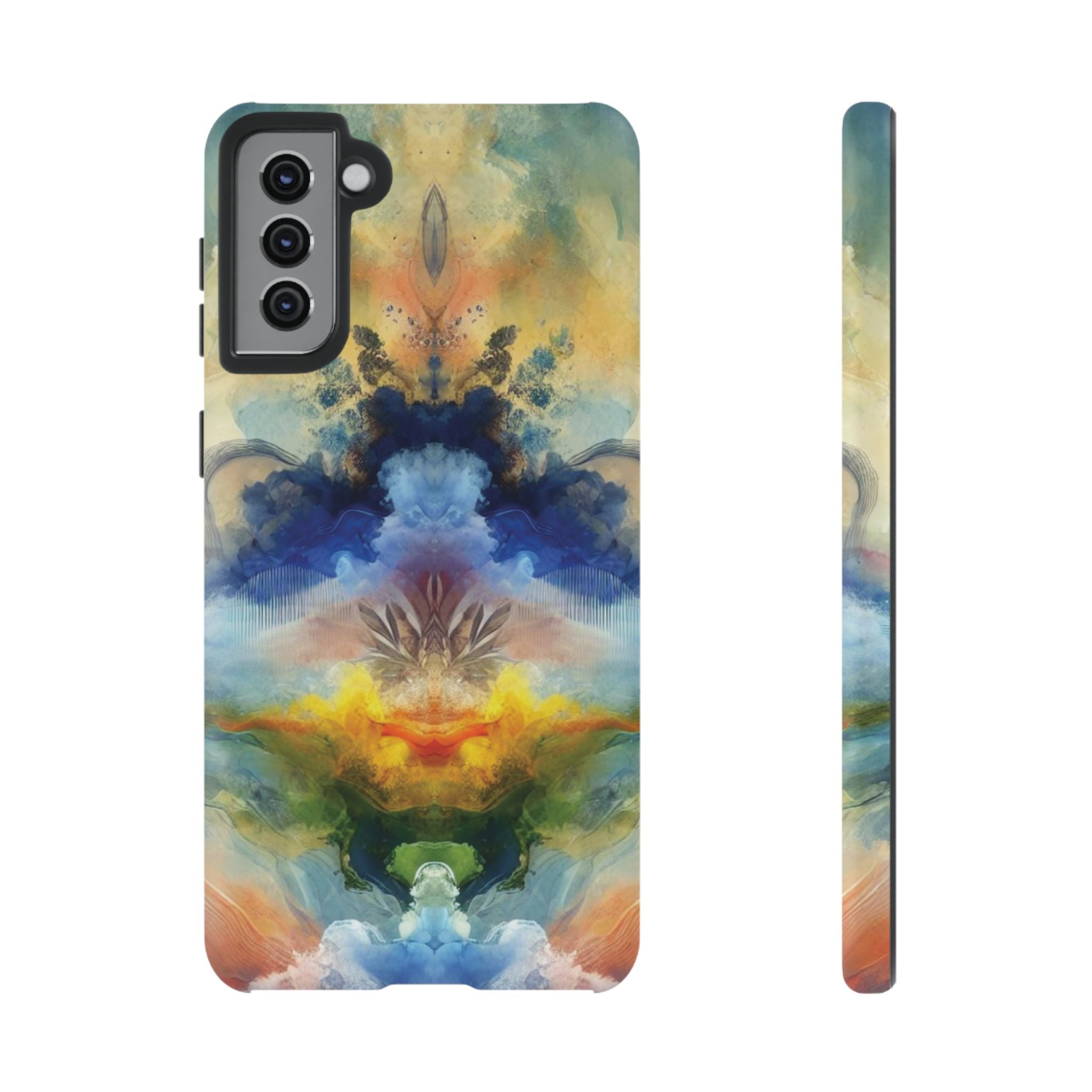 Modern Watercolor Abstract Phone Case Compatible with iPhone, Samsung & More - Stylish, Durable Protection with Vibrant Artistic Design Perfect Gift for Her