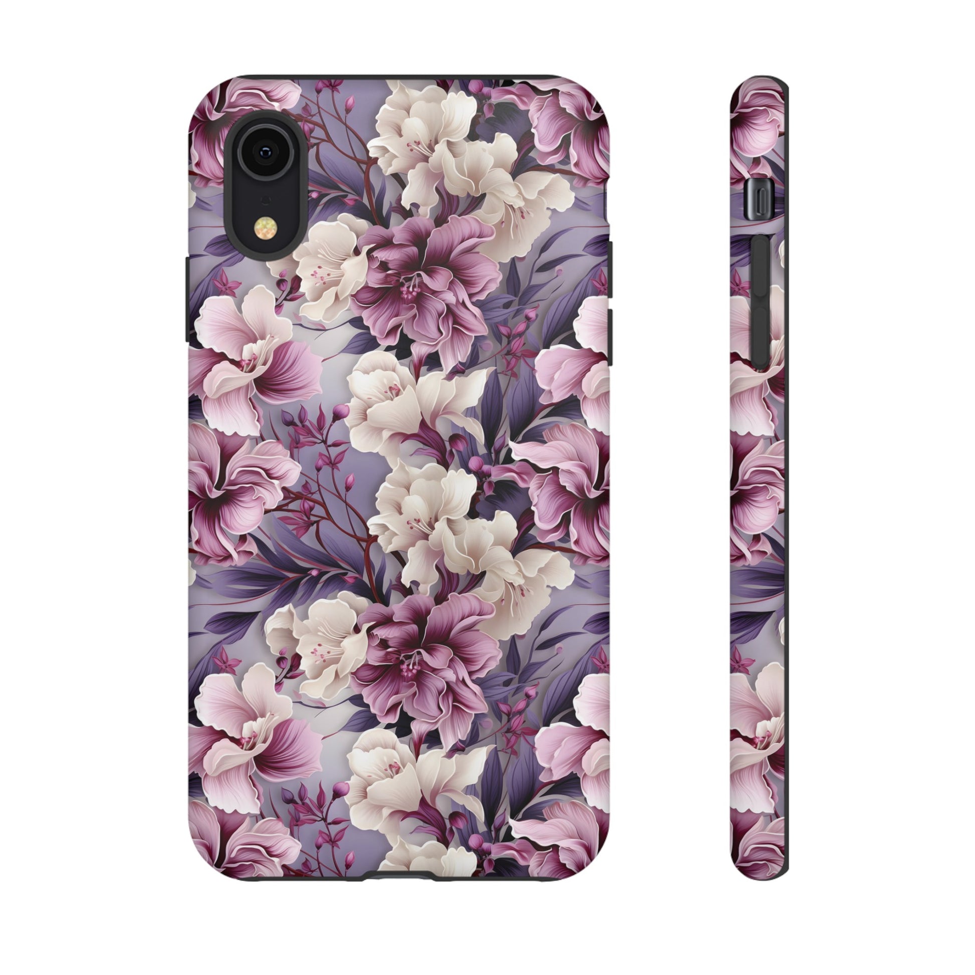 Lavender Flowers Protective Phone Case Gift for Her Phone 15, Samsung iPhone Samsung Gift for Her Case iPhone 15, Samsung