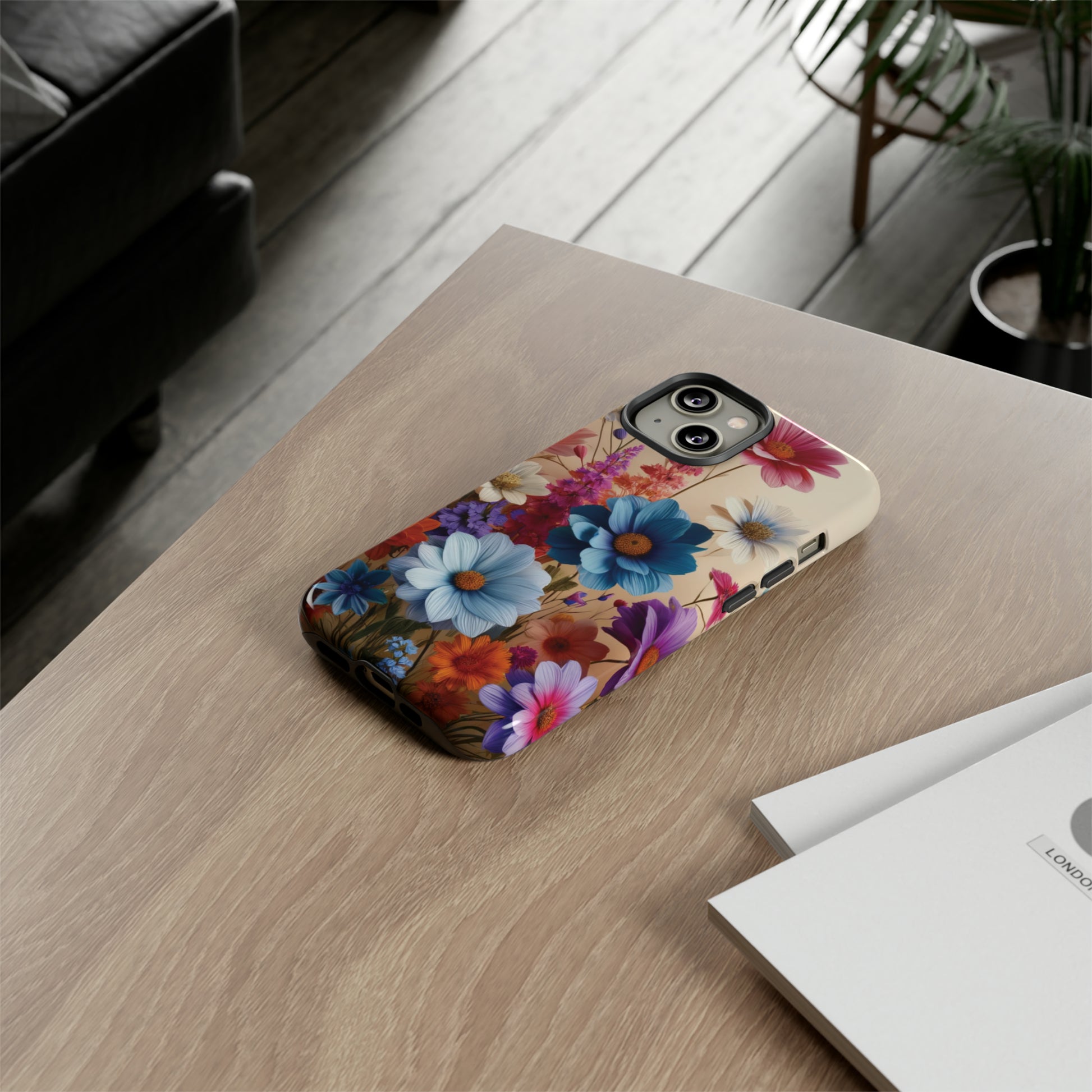 Best Phone Case Floral 3D Illusion Luxury Tough Case Floral Elegant Durable Stylish for Modern Devices iPhone 15, Samsung iPhone Samsung Accessory Gift for Her.