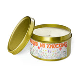 New House Bloom & Glow Elegant Floral Aromas in 4oz/8oz Tin Candles Essence of Nature Collection Unveil Serenity Romance with Exquisite Botanical Scents. Pure Harmony & Grace..