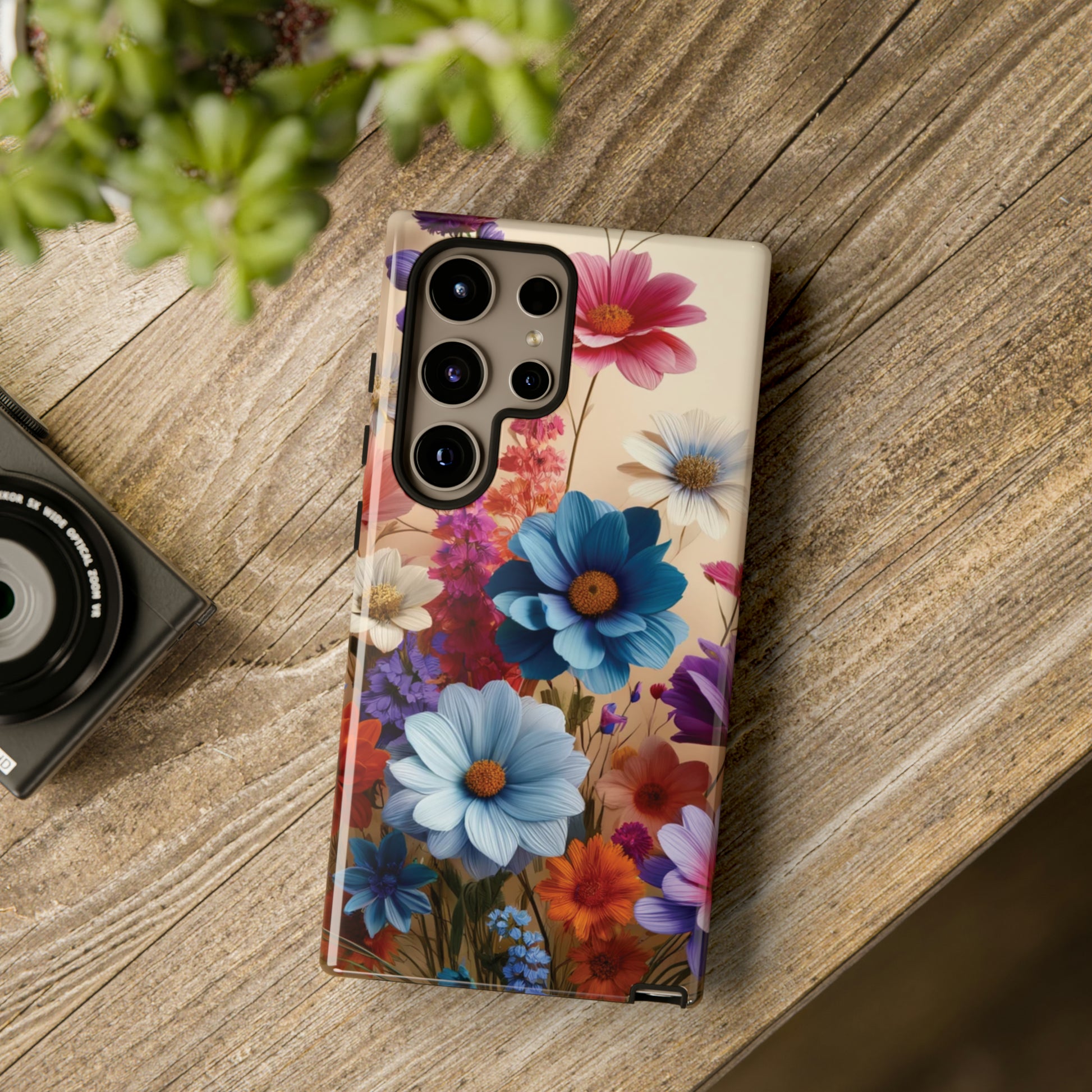 Best Phone Case Floral 3D Illusion Luxury Tough Case Floral Elegant Durable Stylish for Modern Devices iPhone 15, Samsung iPhone Samsung Accessory Gift for Her.