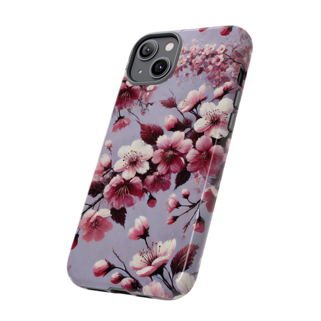 Lavender Floral Phone Case | Fall-Inspired Protective Cover for iPhone, Samsung & Pixel – Perfect Gift for Her