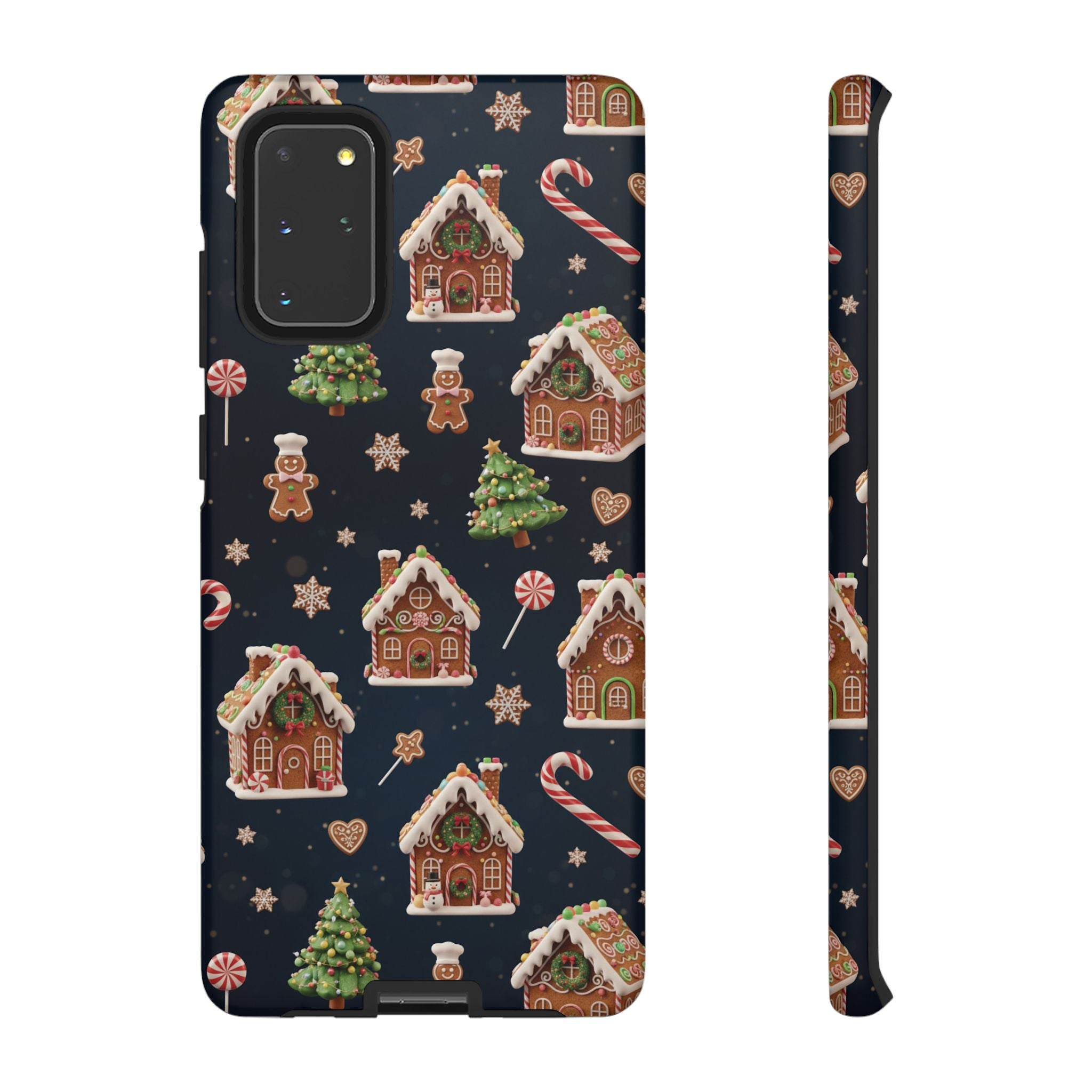 3D Gingerbread House Christmas Phone Case | Premium Holiday Gift Cover for iPhone 17, iPhone, and Samsung Galaxy Gift for Her or Him