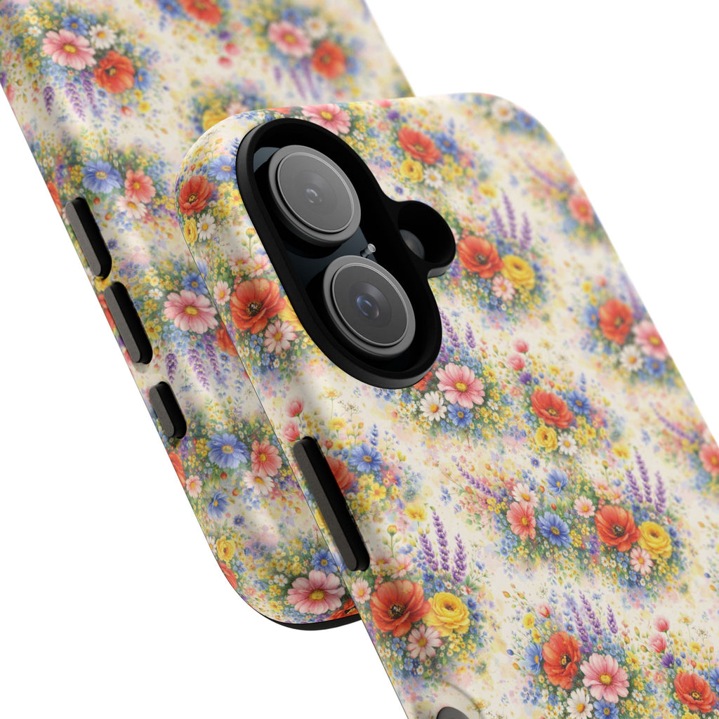 Watercolor Wildflowers Phone Case — Tough Cases