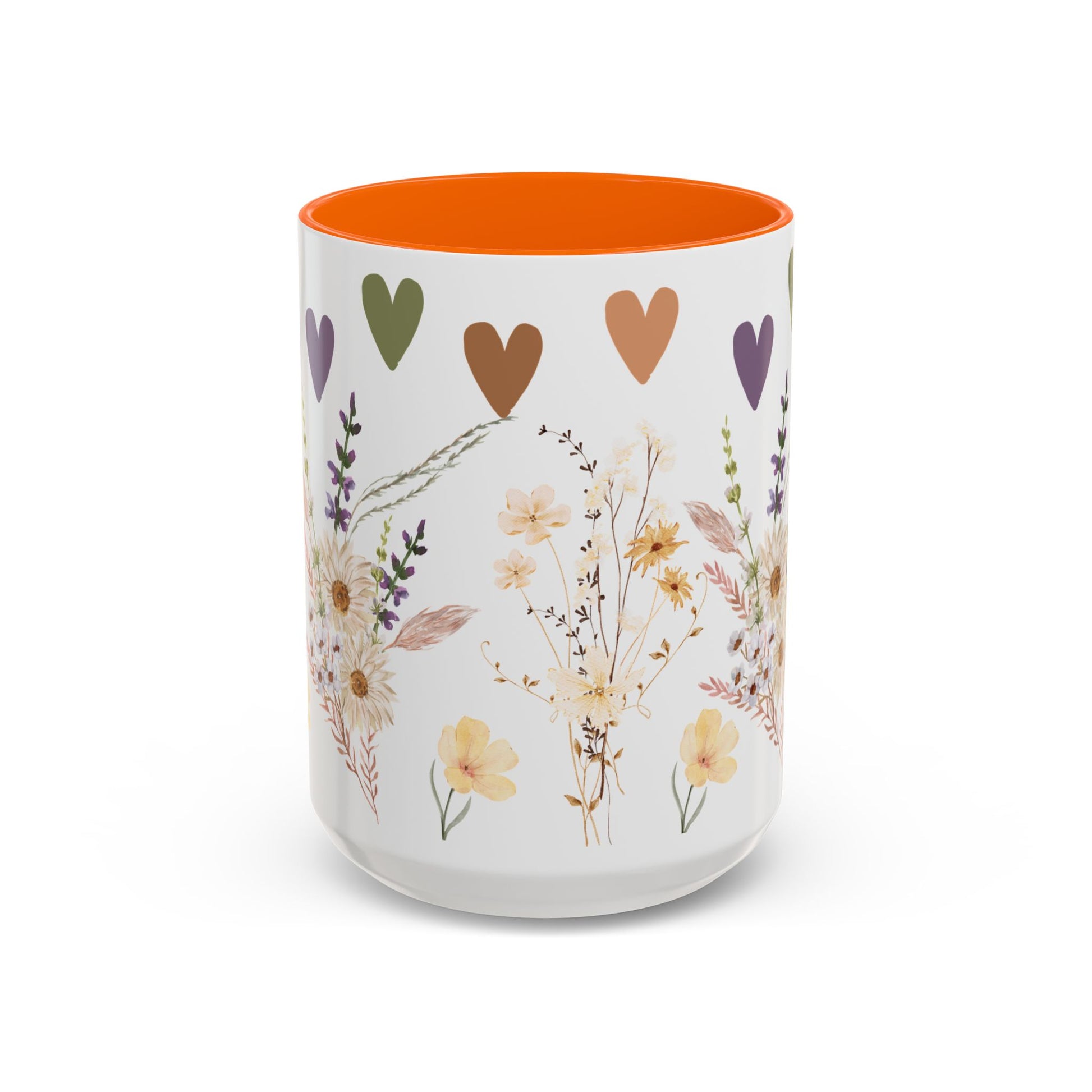 Wildflower Ceramic Mug Elegant Gift for Coffee or Tea Lovers Perfect for Mothers Day Birthdays and Adding Charm to Any Kitchen Gift