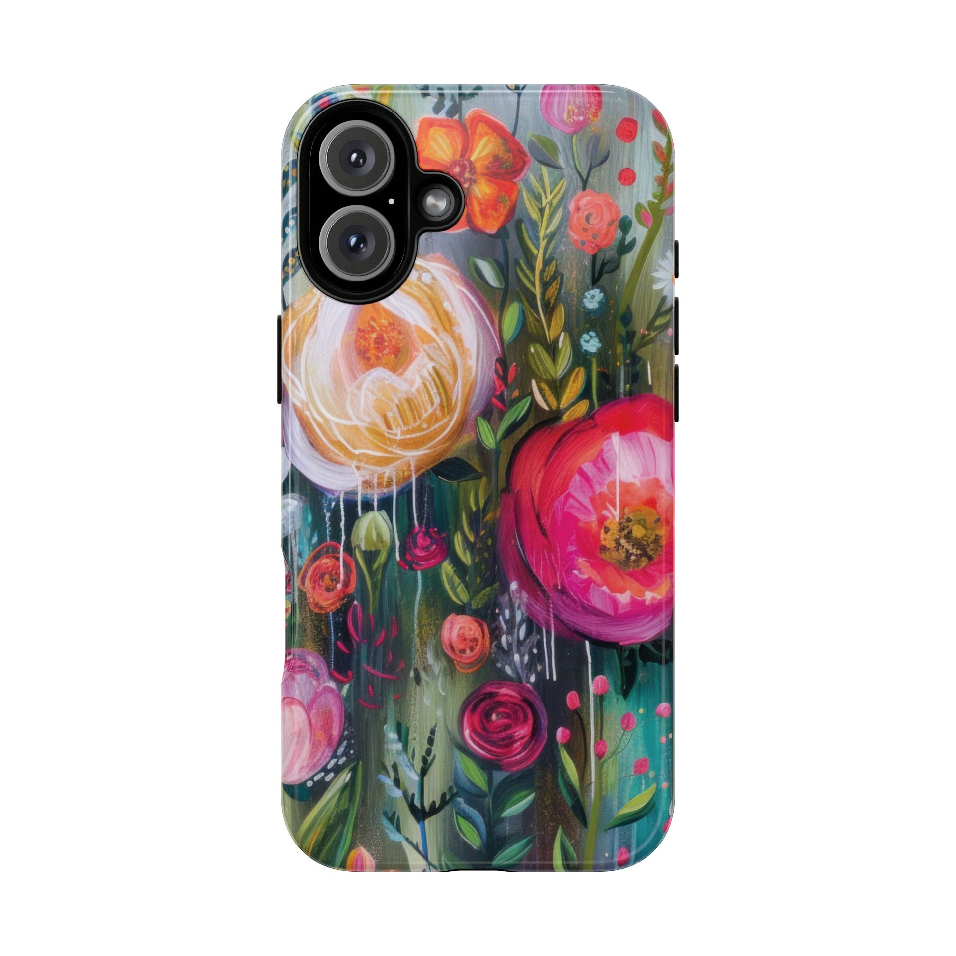 Watercolor Boho Floral Phone Case for iPhone 17 case Samsung, and Pixel | Stylish Protective Cover Gift for Her Perfect for Floral Lover