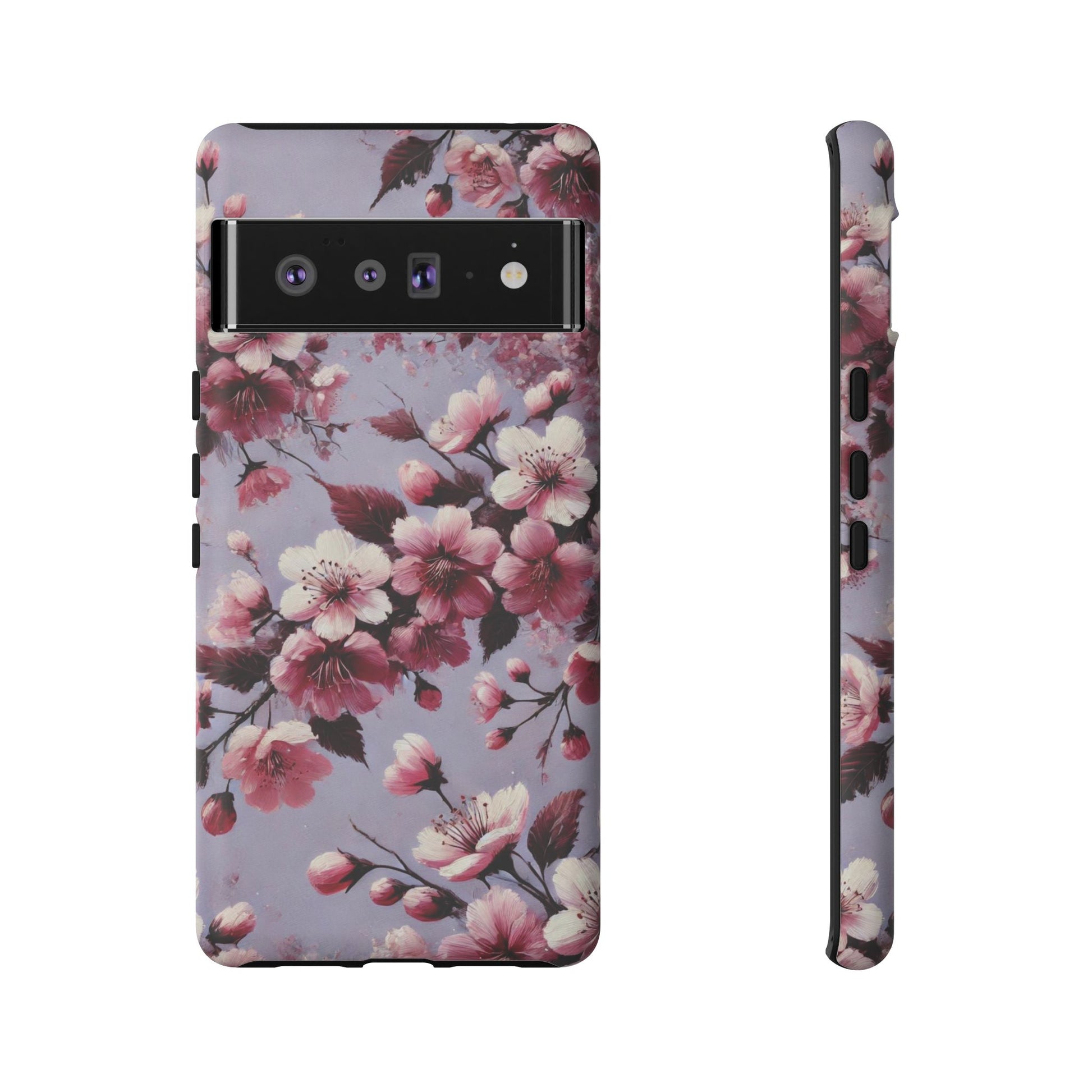 Lavender Floral Fall Phone Case for iPhone 16 pro15 14 13 12  21 23 Samsung, and Pixel | Stylish Protective Cover Gift for Her Perfect for Floral Lover