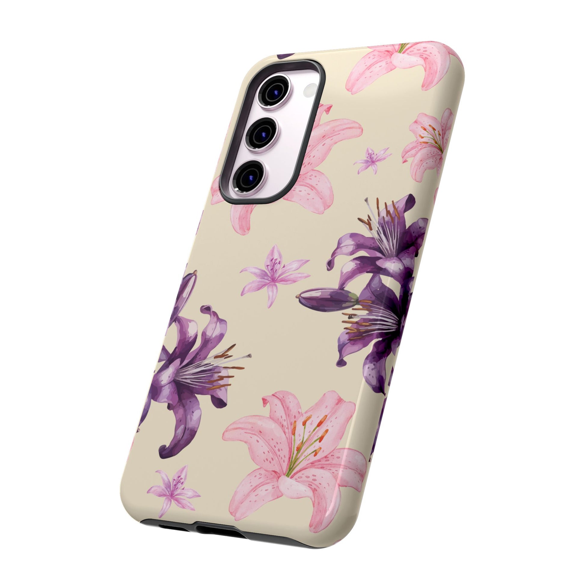 Blooming Tiger Lily Phone Case - Compatible with iPhone, Samsung, and Pixel | Stylish Protective Cover Gift for Her Perfect for Floral Lover