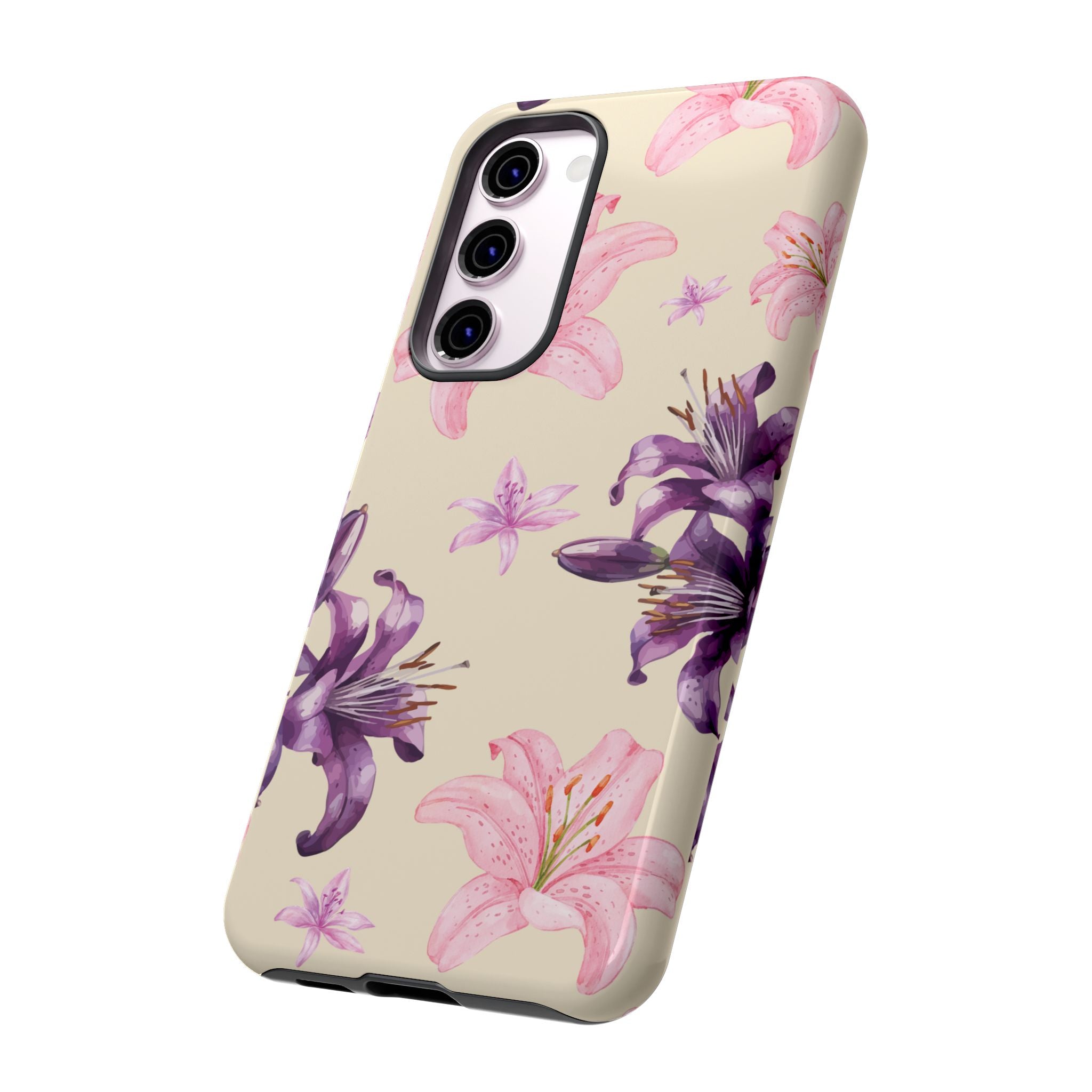 Blooming Tiger Lily Phone Case - Compatible with iPhone, Samsung, and Pixel | Stylish Protective Cover Gift for Her Perfect for Floral Lover