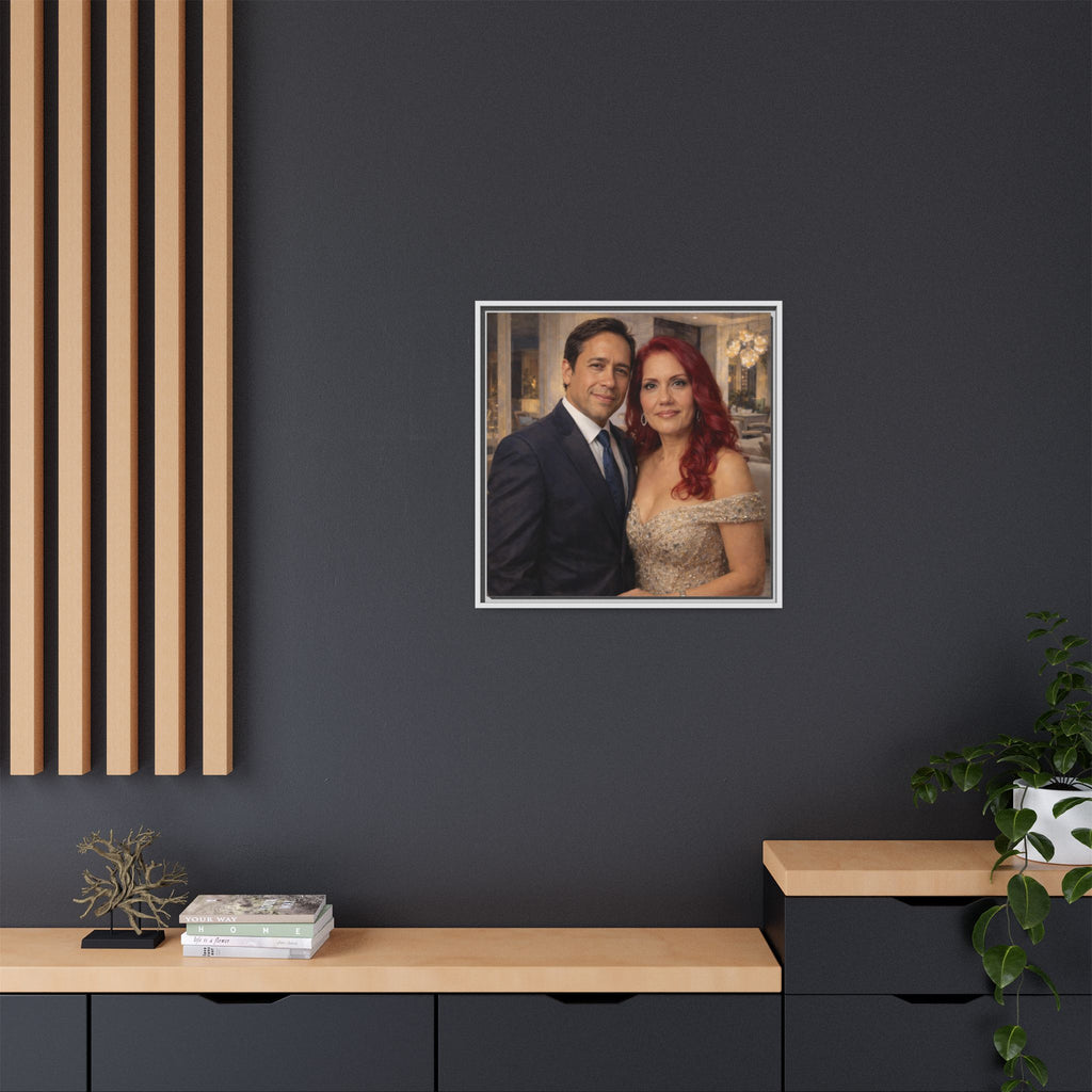 Custom Oil Painting Illusion Canvas – Luxury Portrait Art